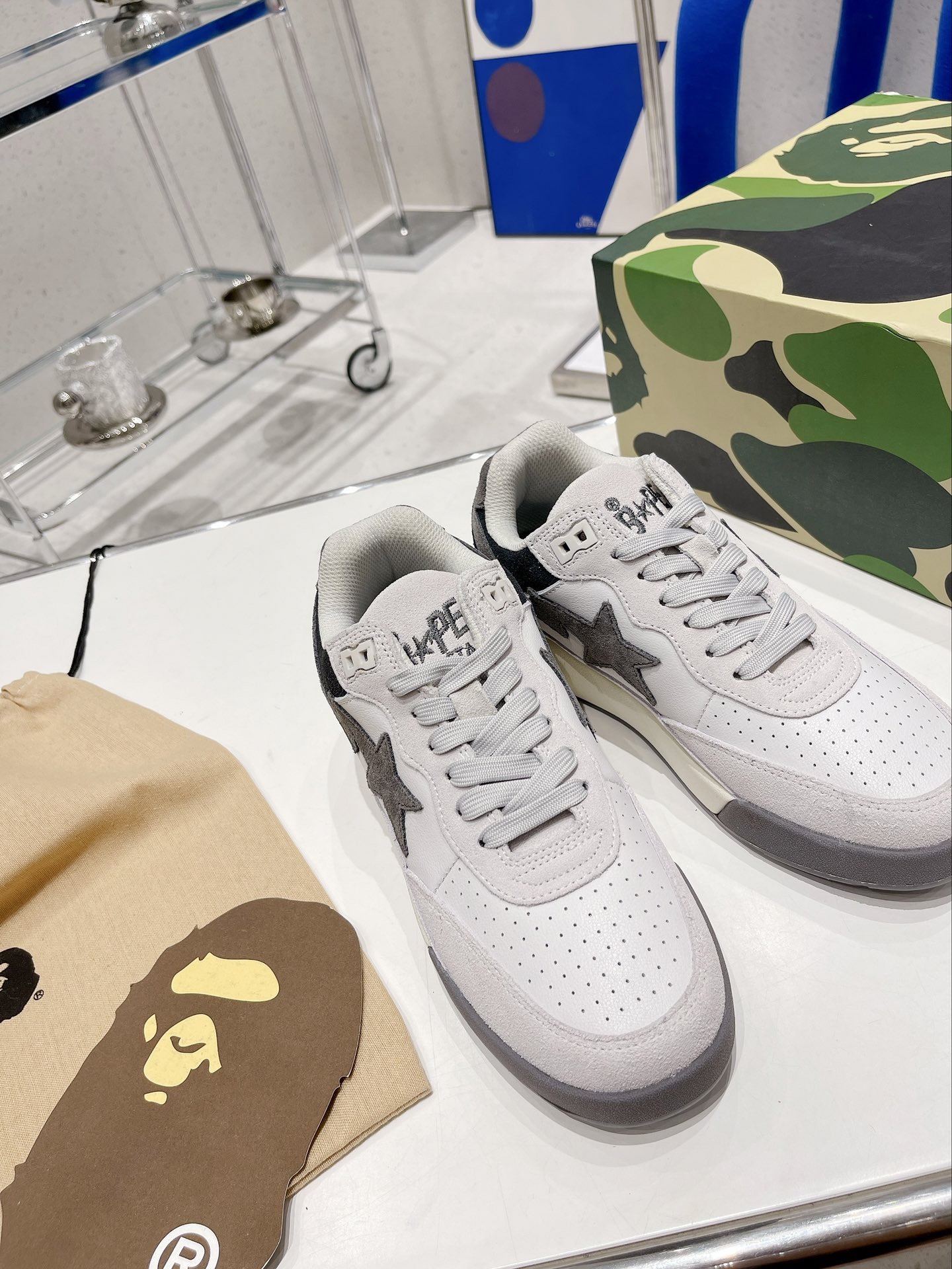 Men Women B*ape Top Sneaker