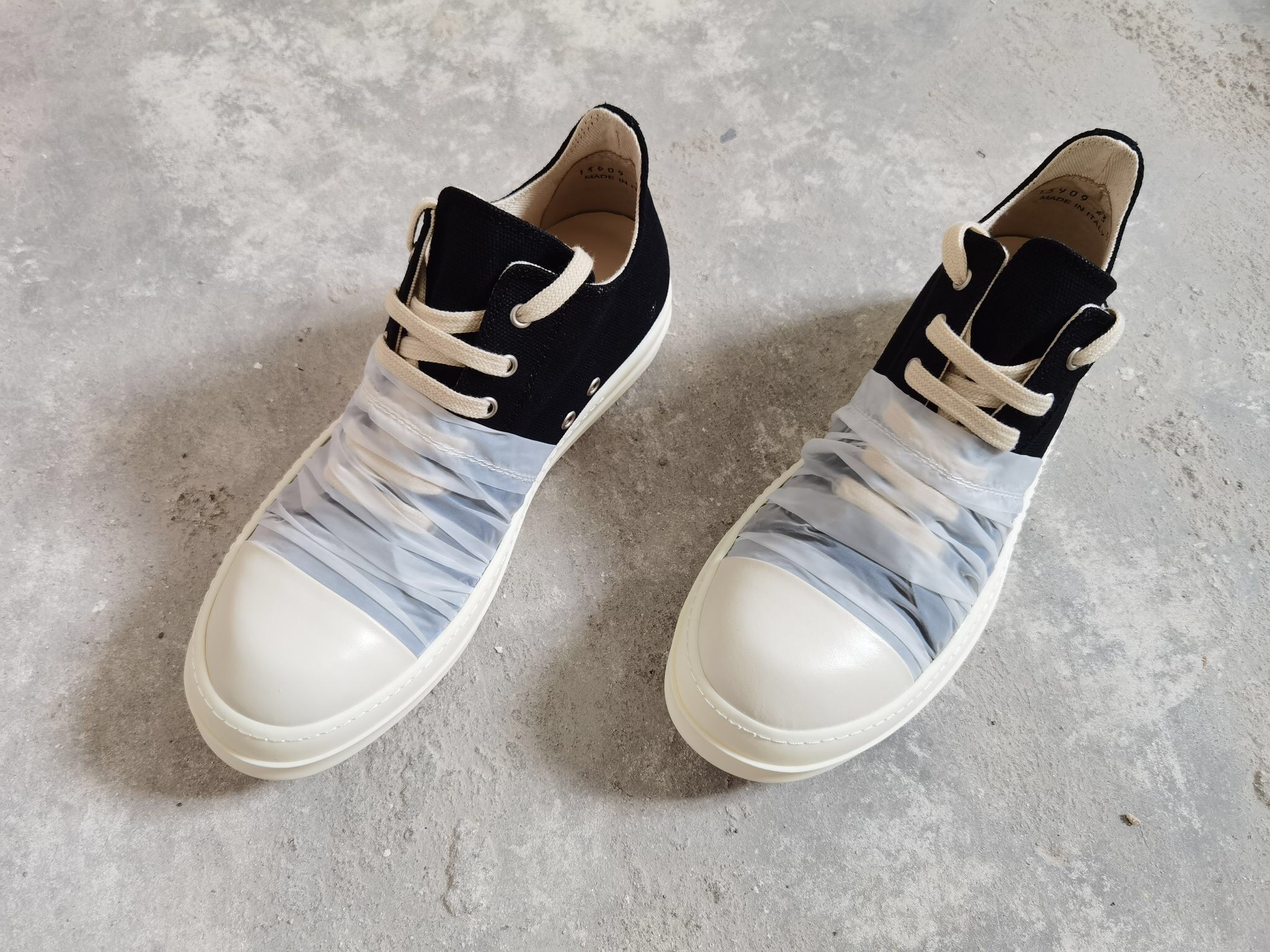 Men Women R*ick O*wens Top Sneaker