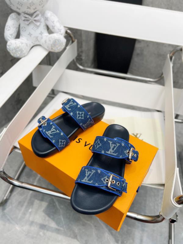 Women L*ouis V*uitton Top Slippers