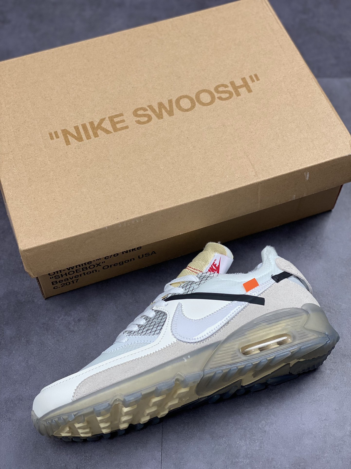 off-w*hite +Nike Air max90 )