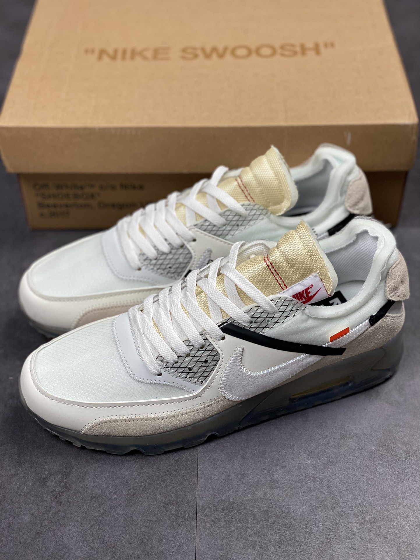 off-w*hite +Nike Air max90 )