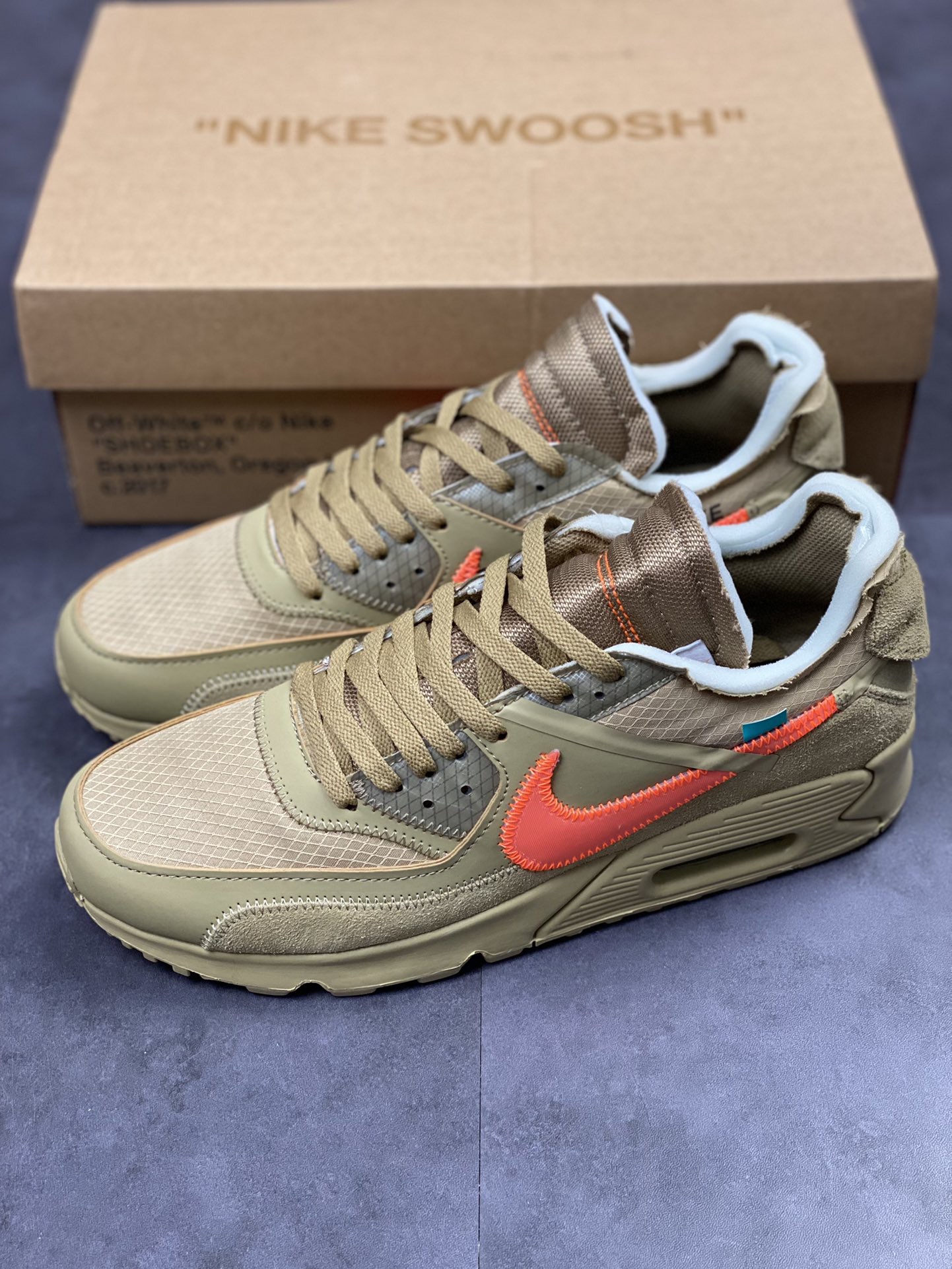 off-w*hite +Nike Air max90 )