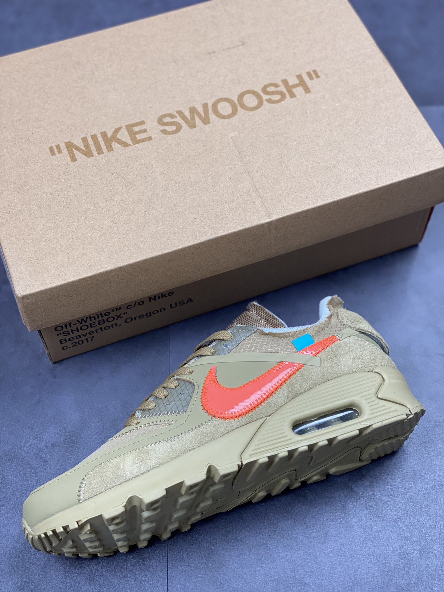 off-w*hite +Nike Air max90 )