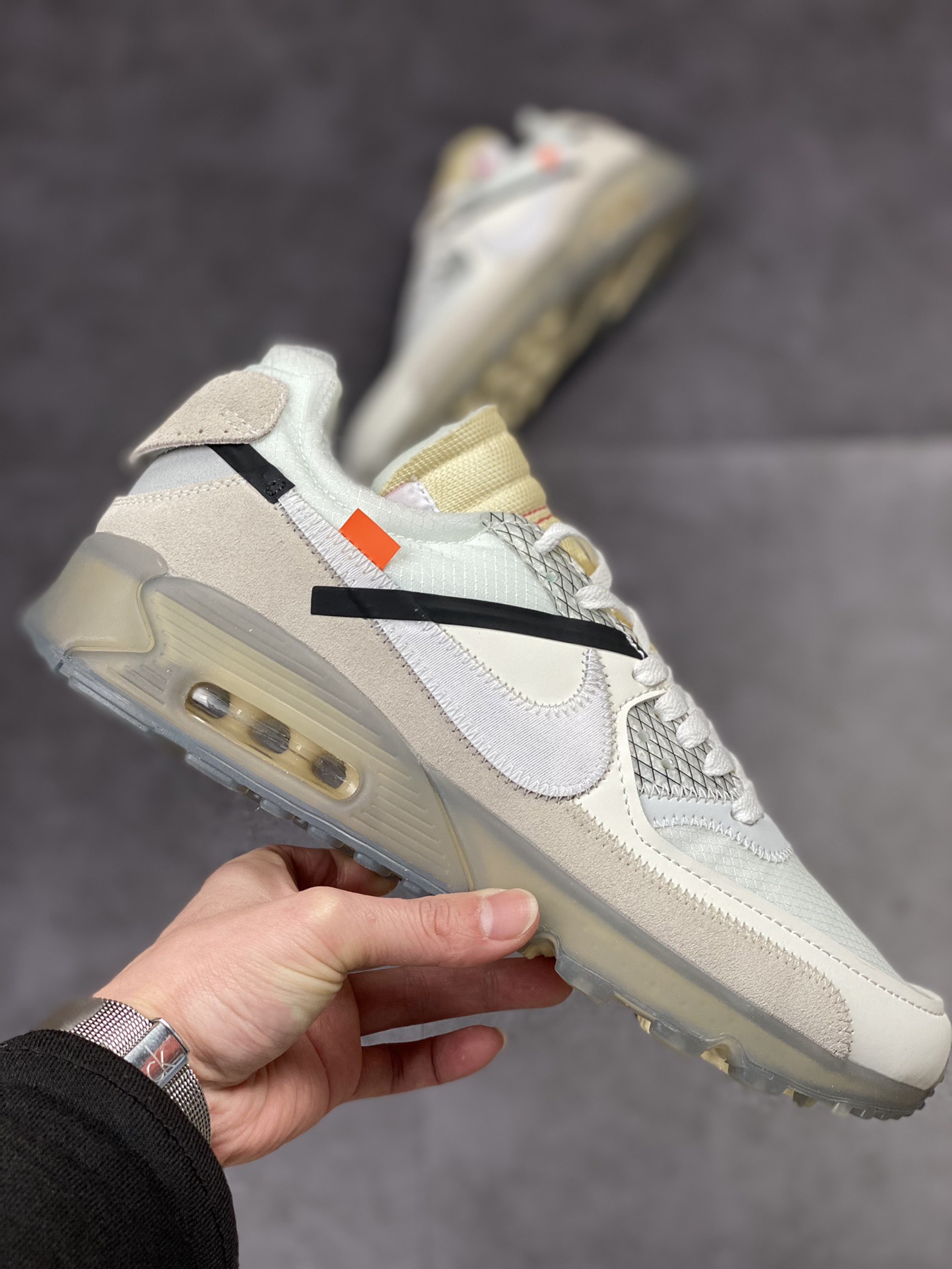off-w*hite +Nike Air max90 )