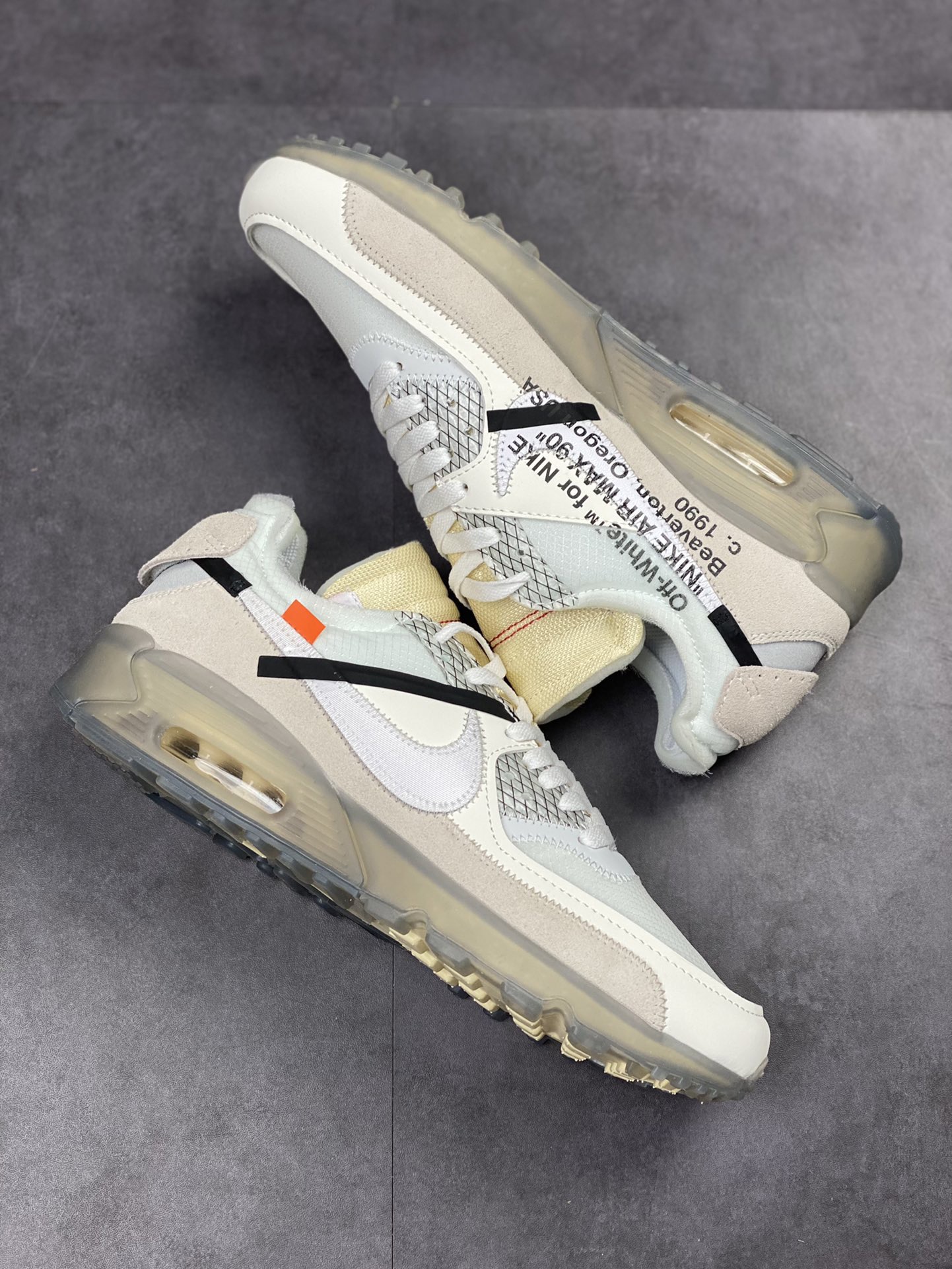 off-w*hite +Nike Air max90 )