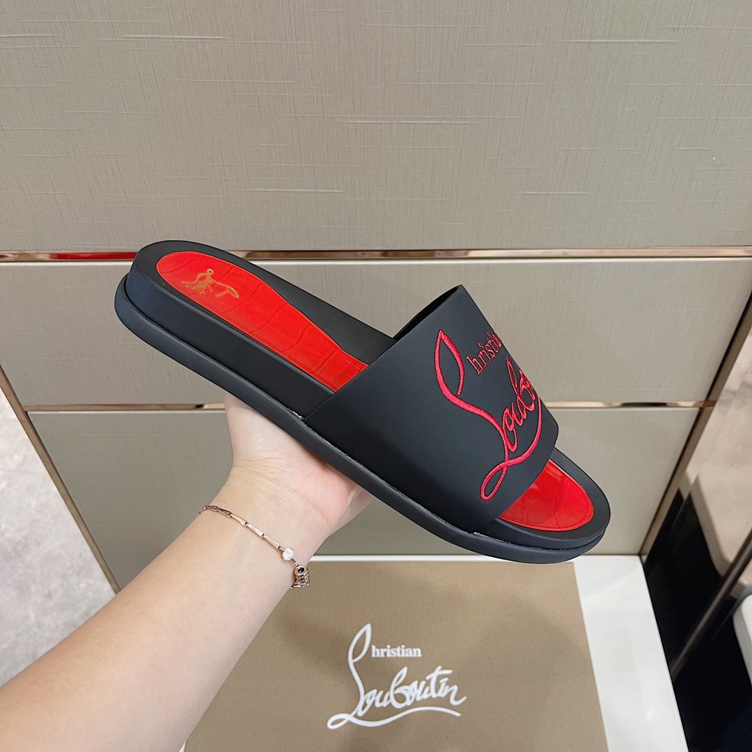 Men C*hristian L*ouboutin Top Quality slippers