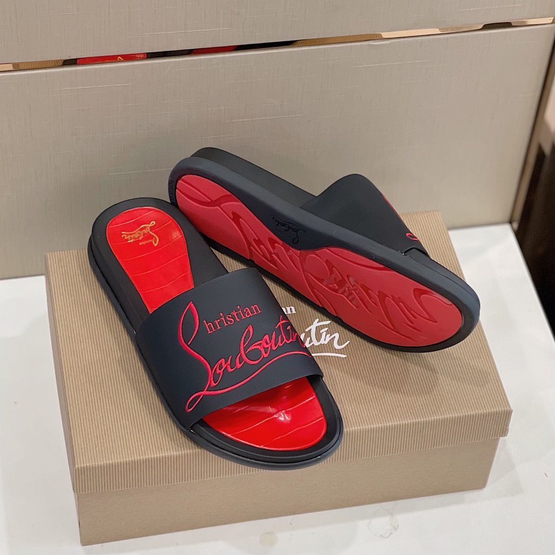 Men C*hristian L*ouboutin Top Quality slippers