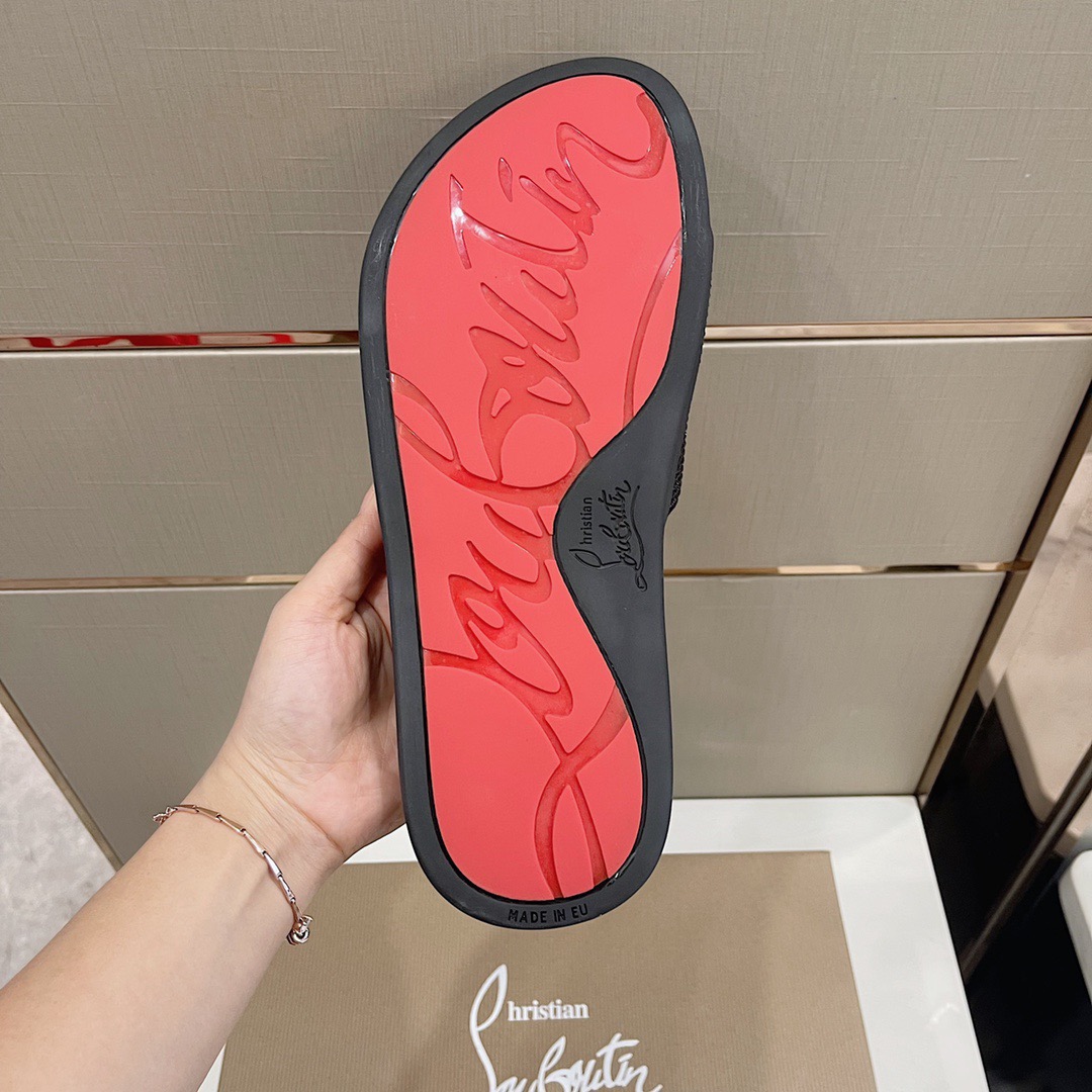 Men C*hristian L*ouboutin Top Quality slippers