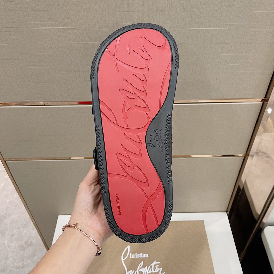 Men C*hristian L*ouboutin Top Quality slippers