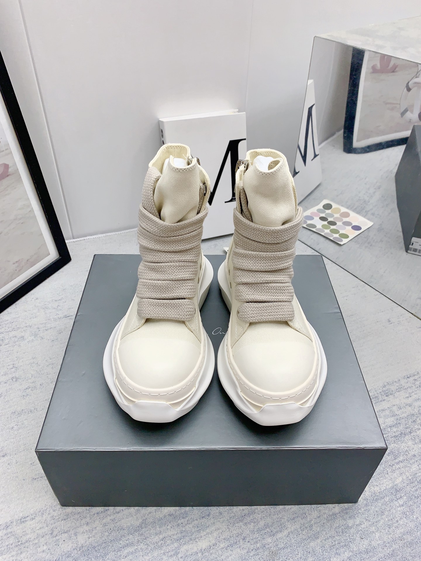Women R*ick O*wens Top Sneaker