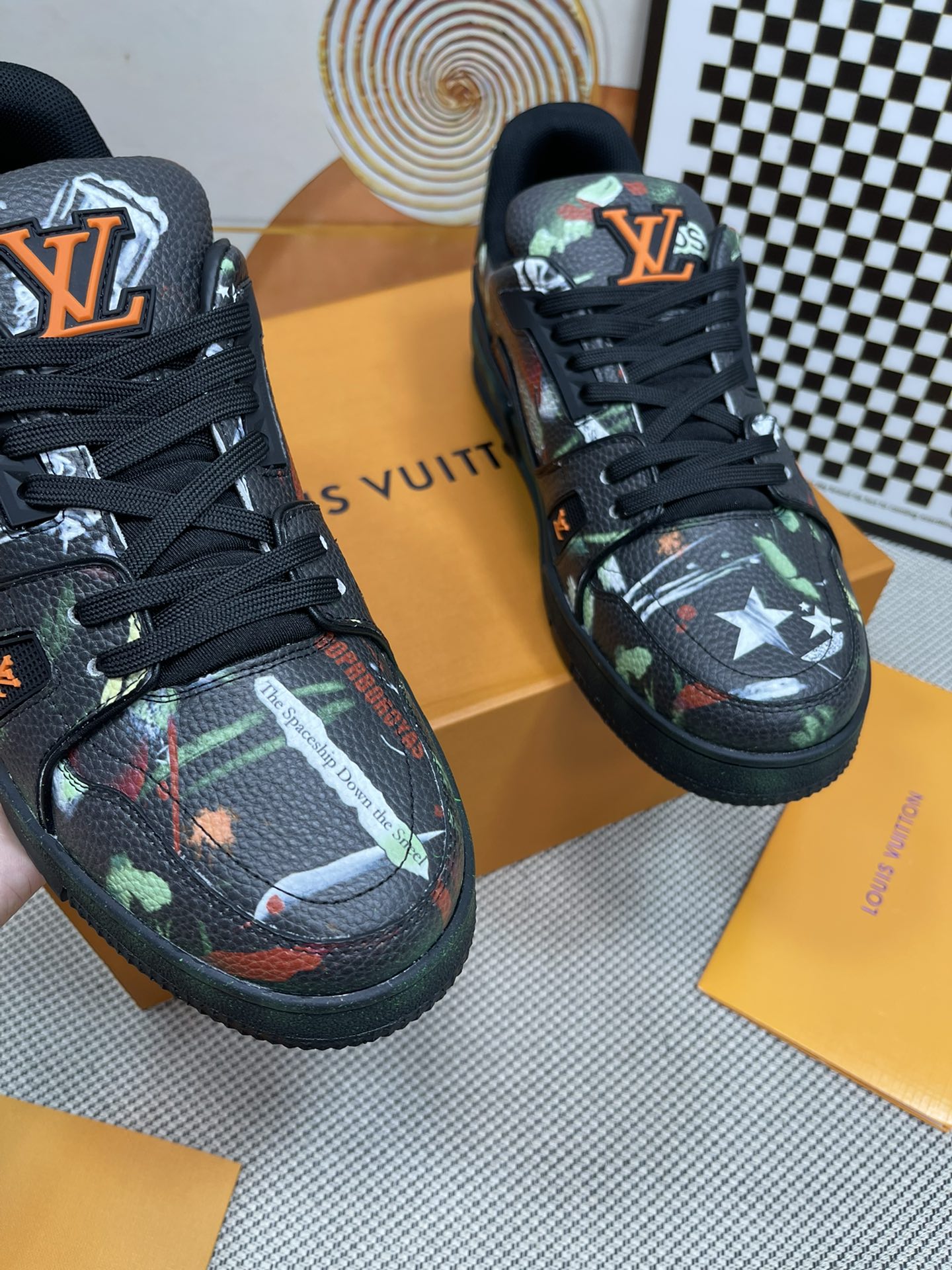 Men L*ouis V*uitton Top Sneaker Maikesneakers