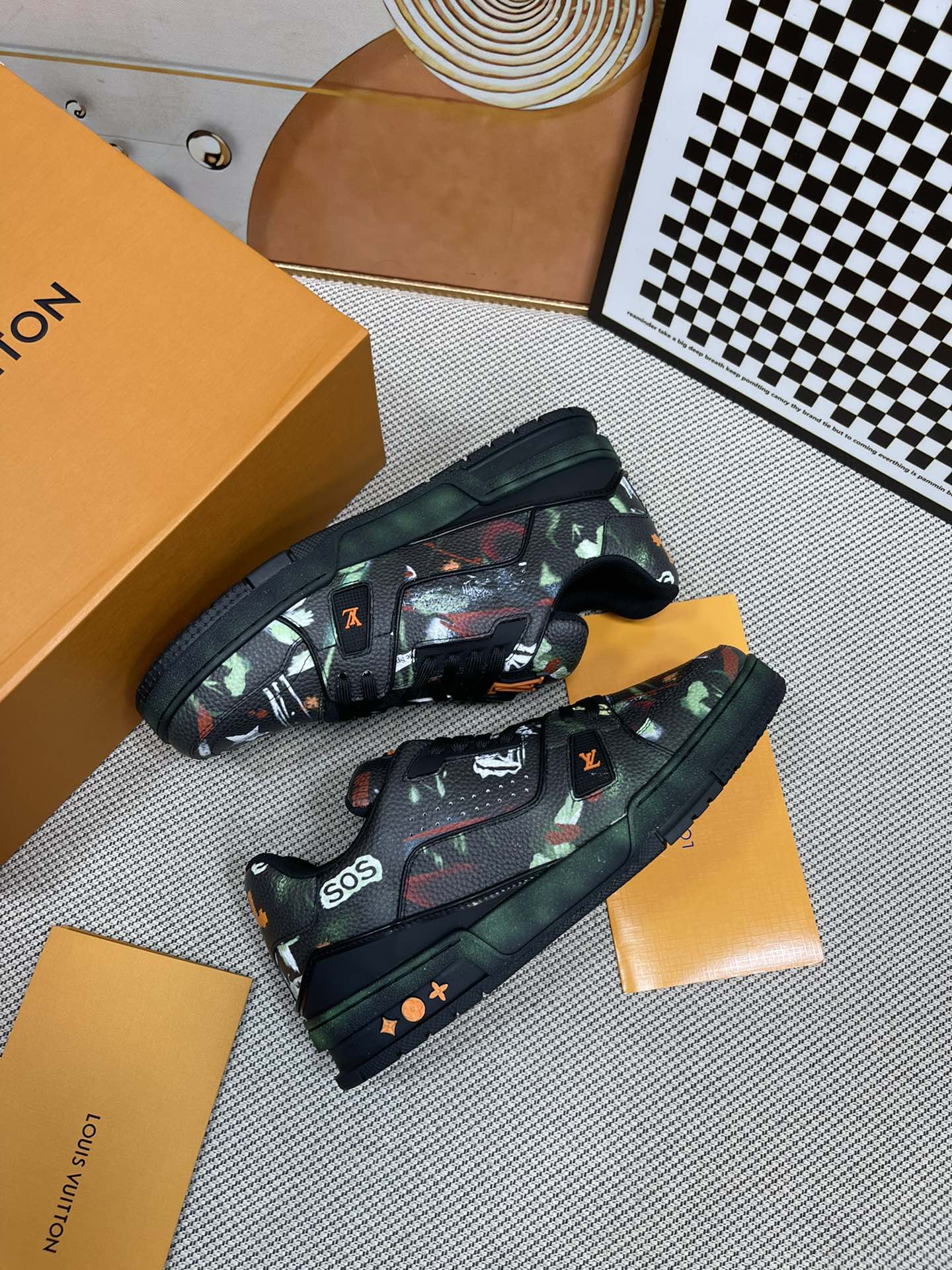 Men L*ouis V*uitton Top Sneaker Maikesneakers