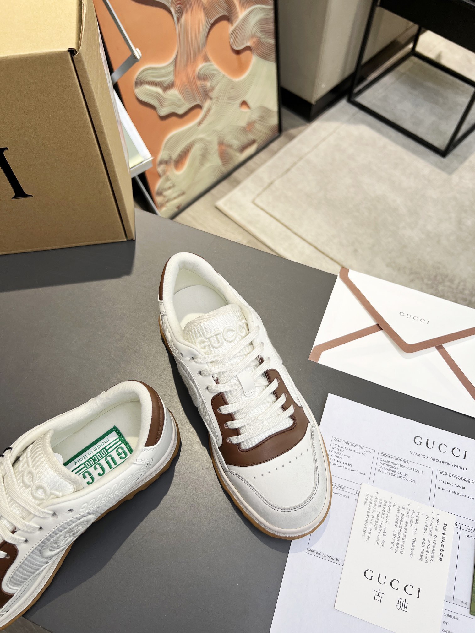 Men Women G*ucci Top Sneaker