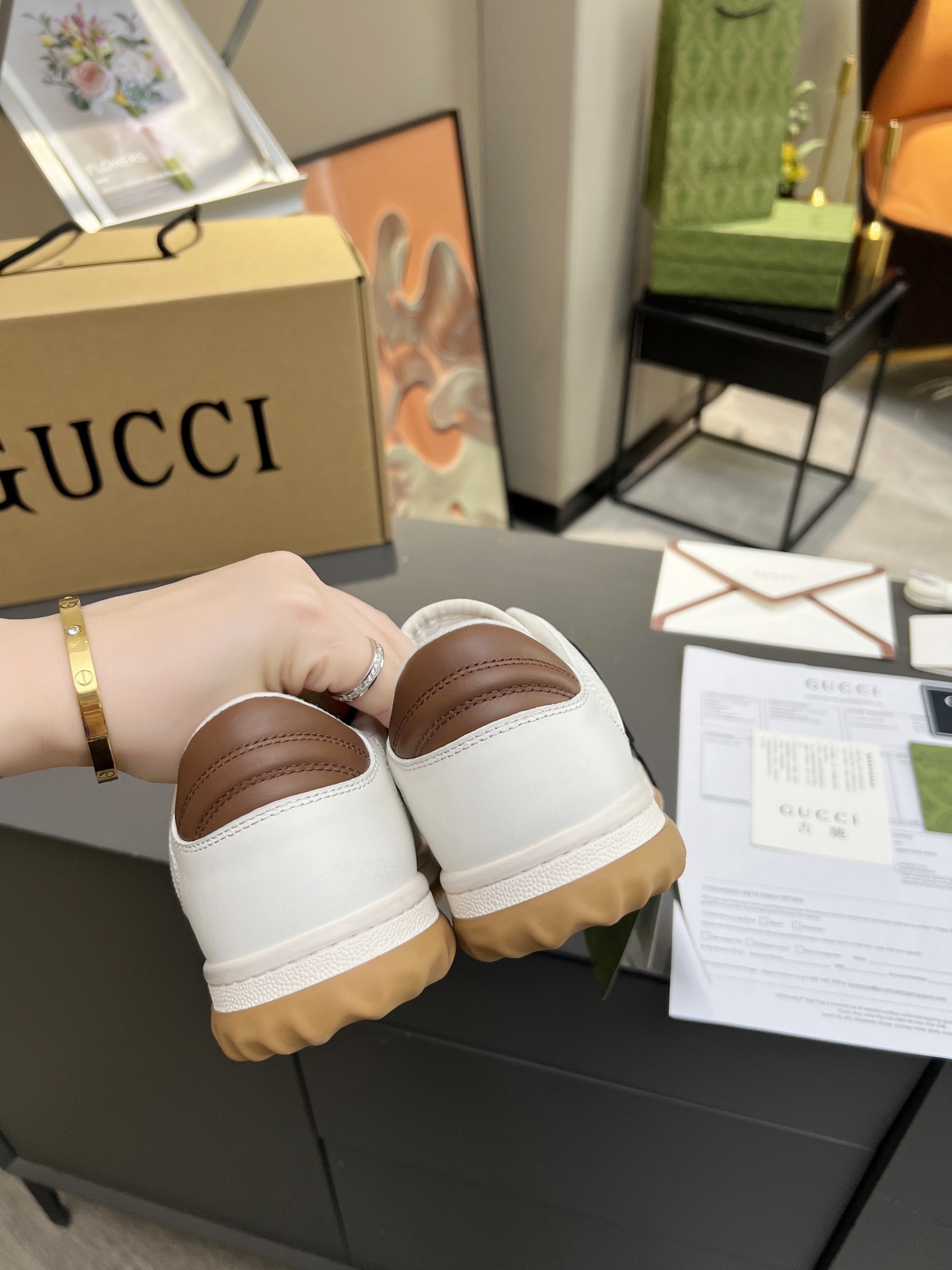 Men Women G*ucci Top Sneaker