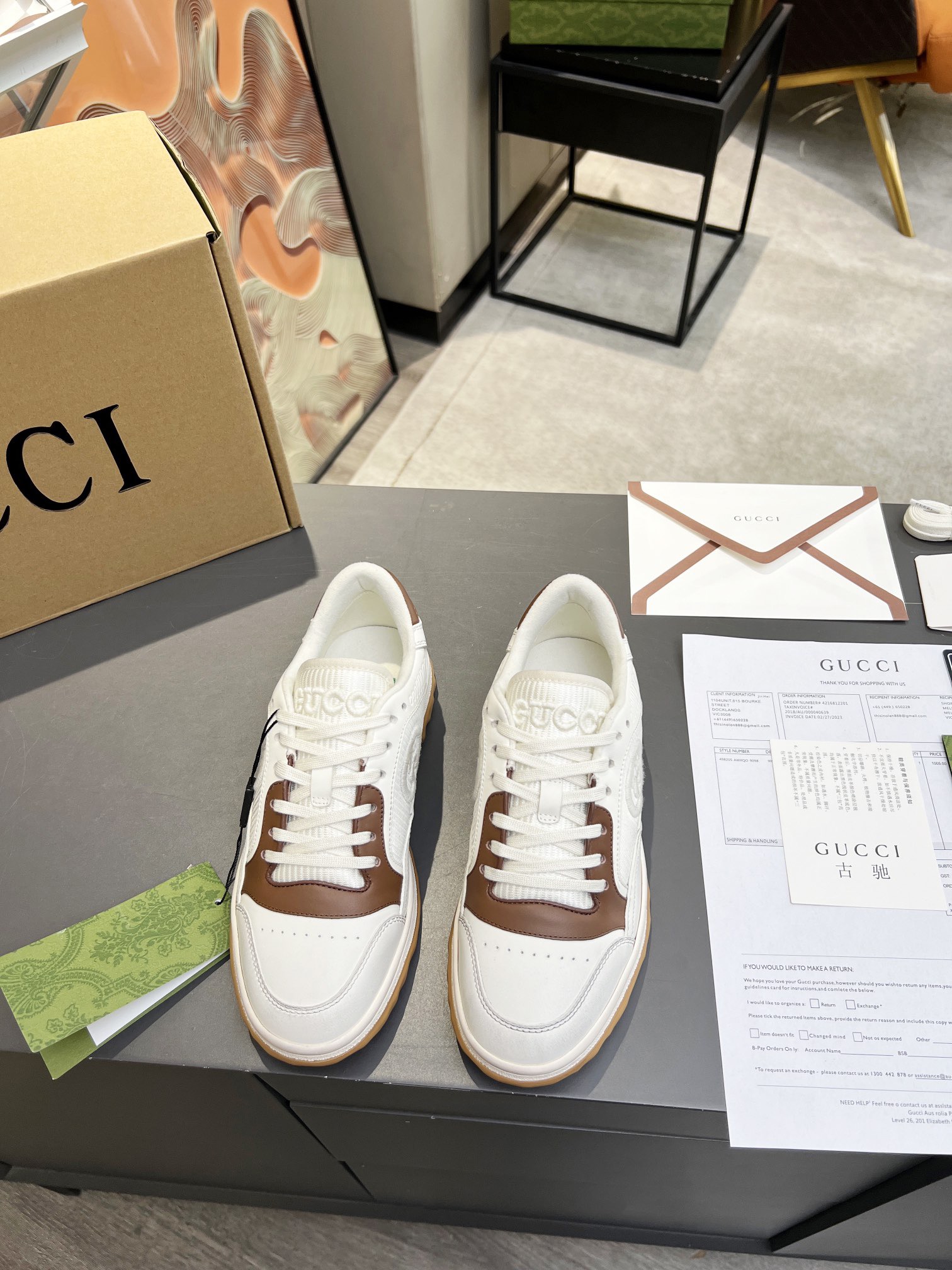 Men Women G*ucci Top Sneaker