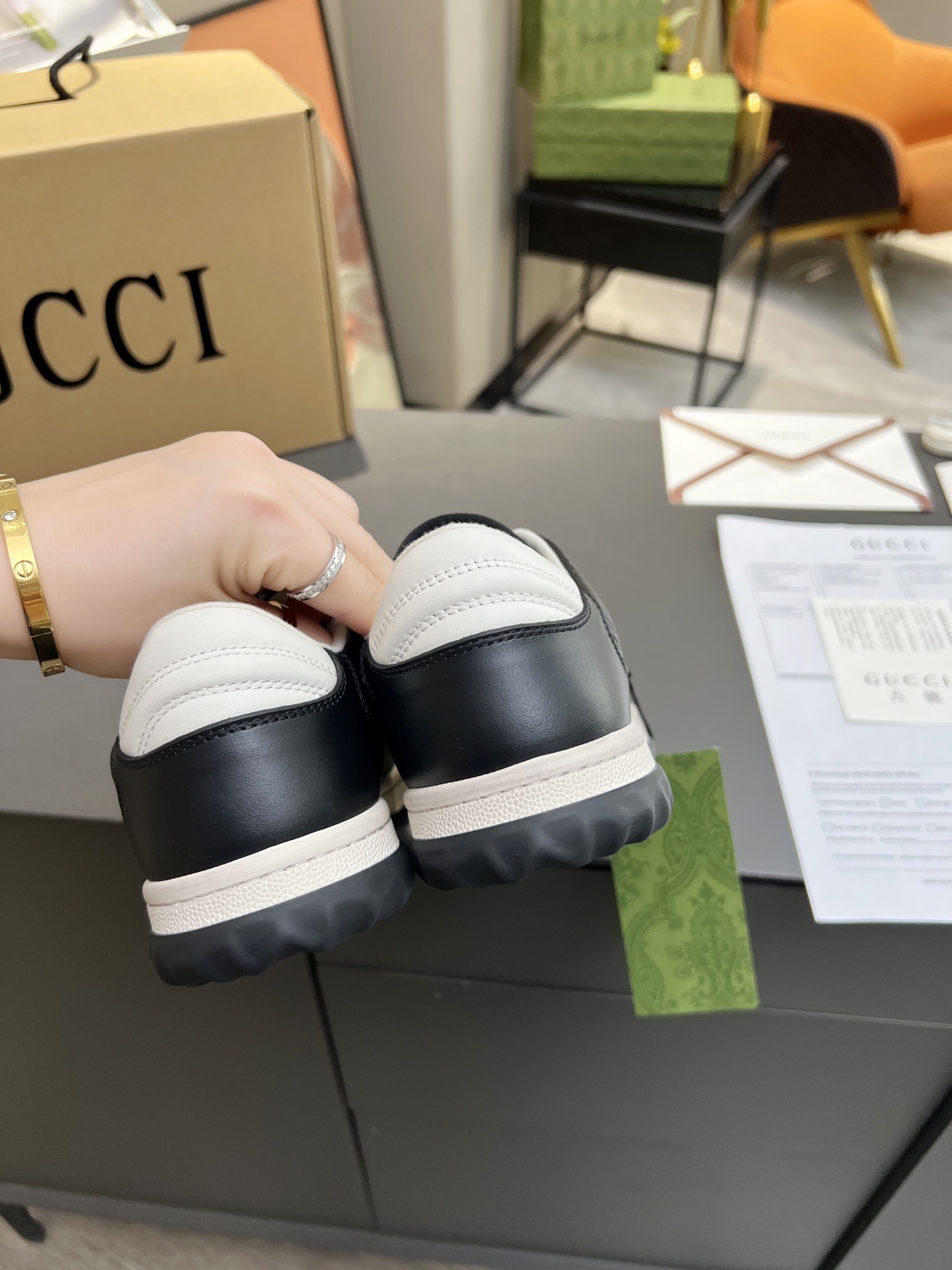 Men Women G*ucci Top Sneaker