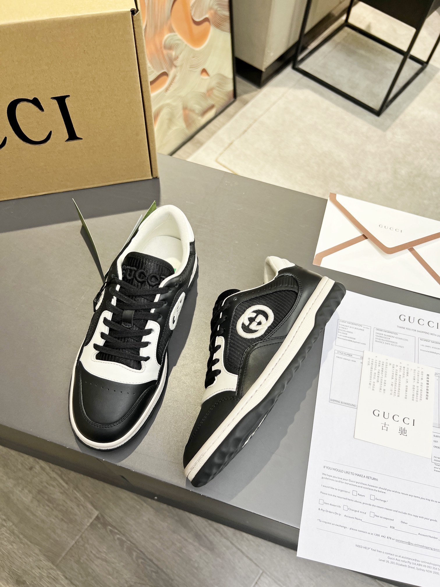 Men Women G*ucci Top Sneaker
