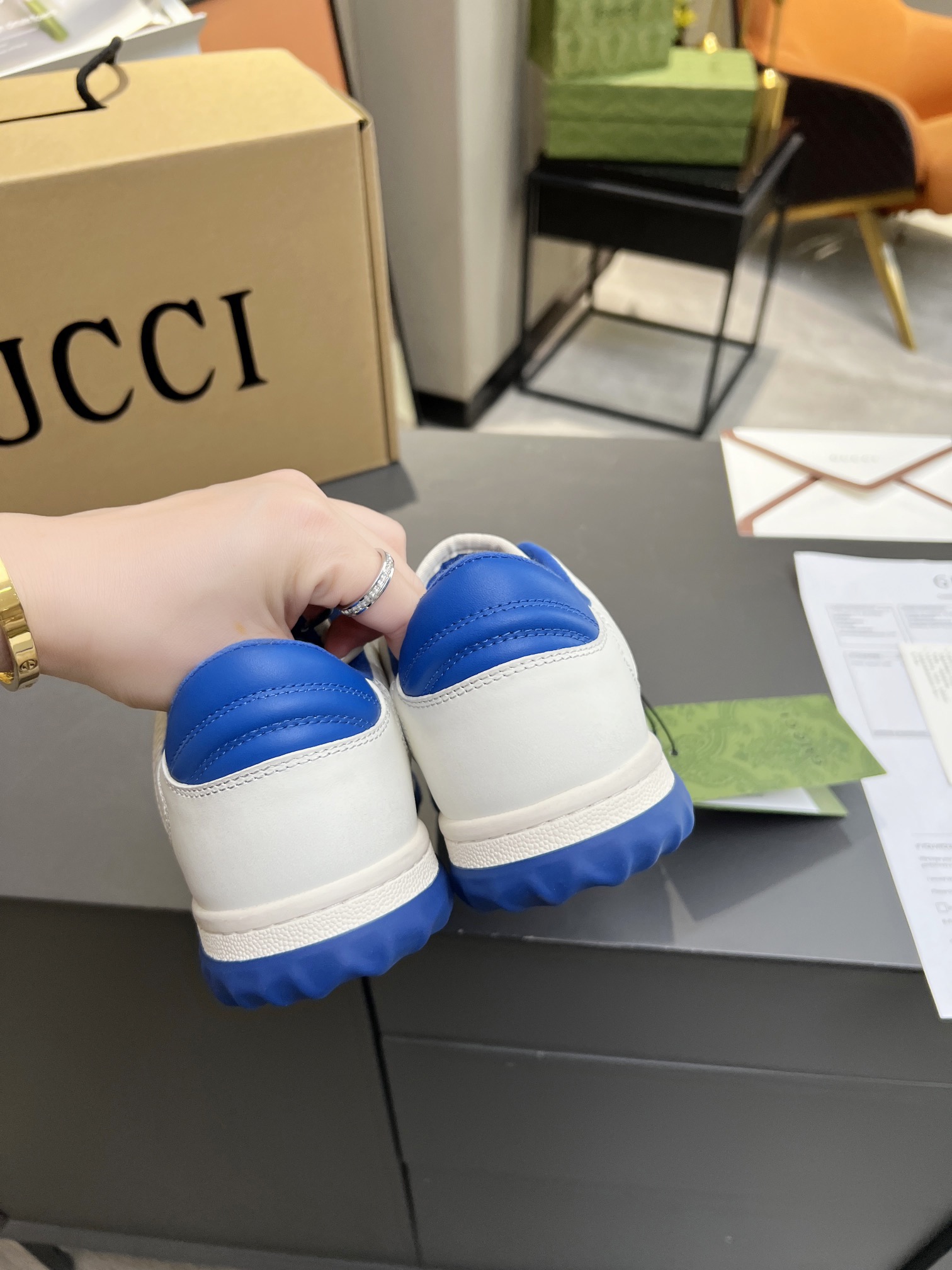Men Women G*ucci Top Sneaker