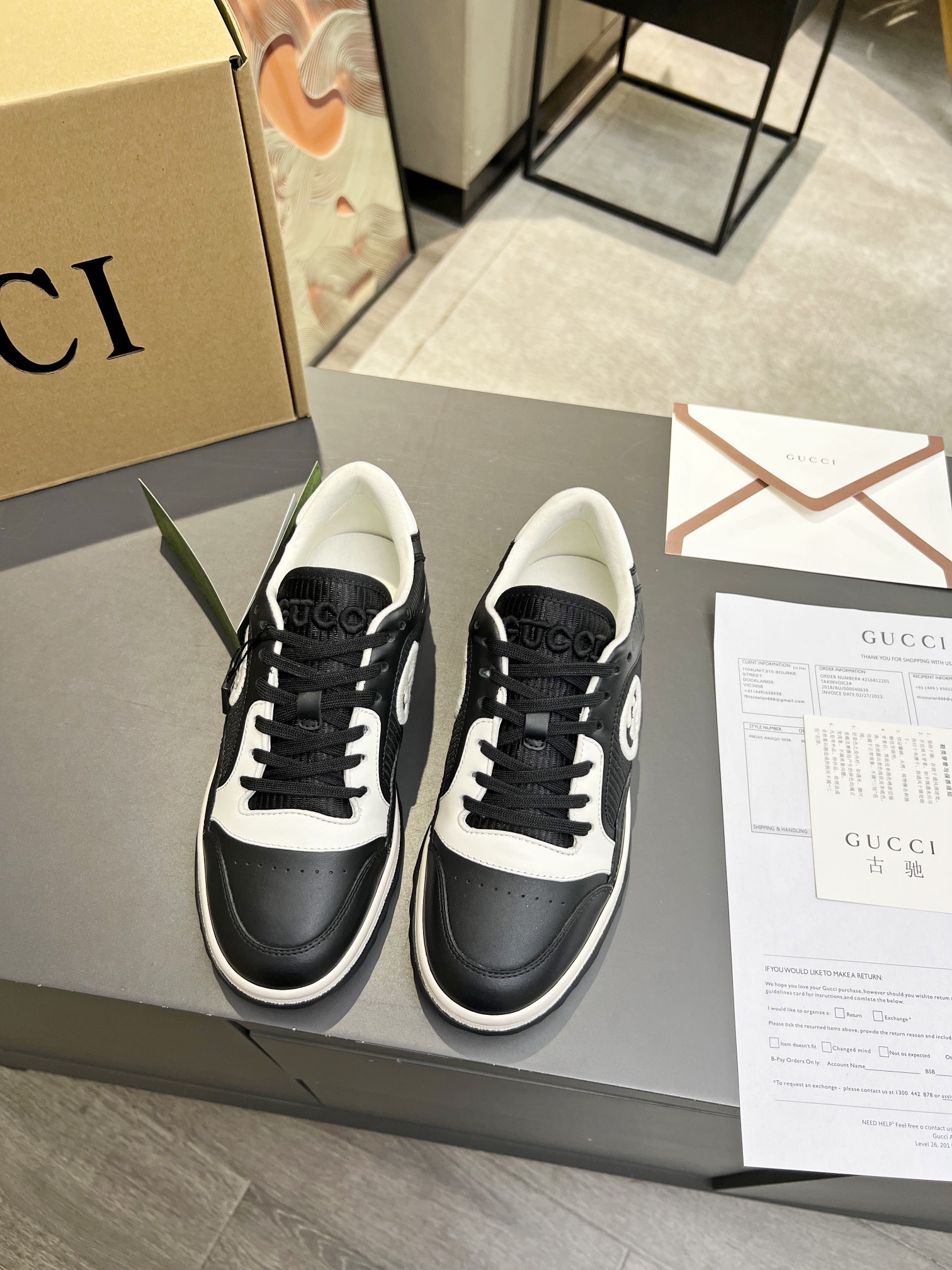 Men Women G*ucci Top Sneaker