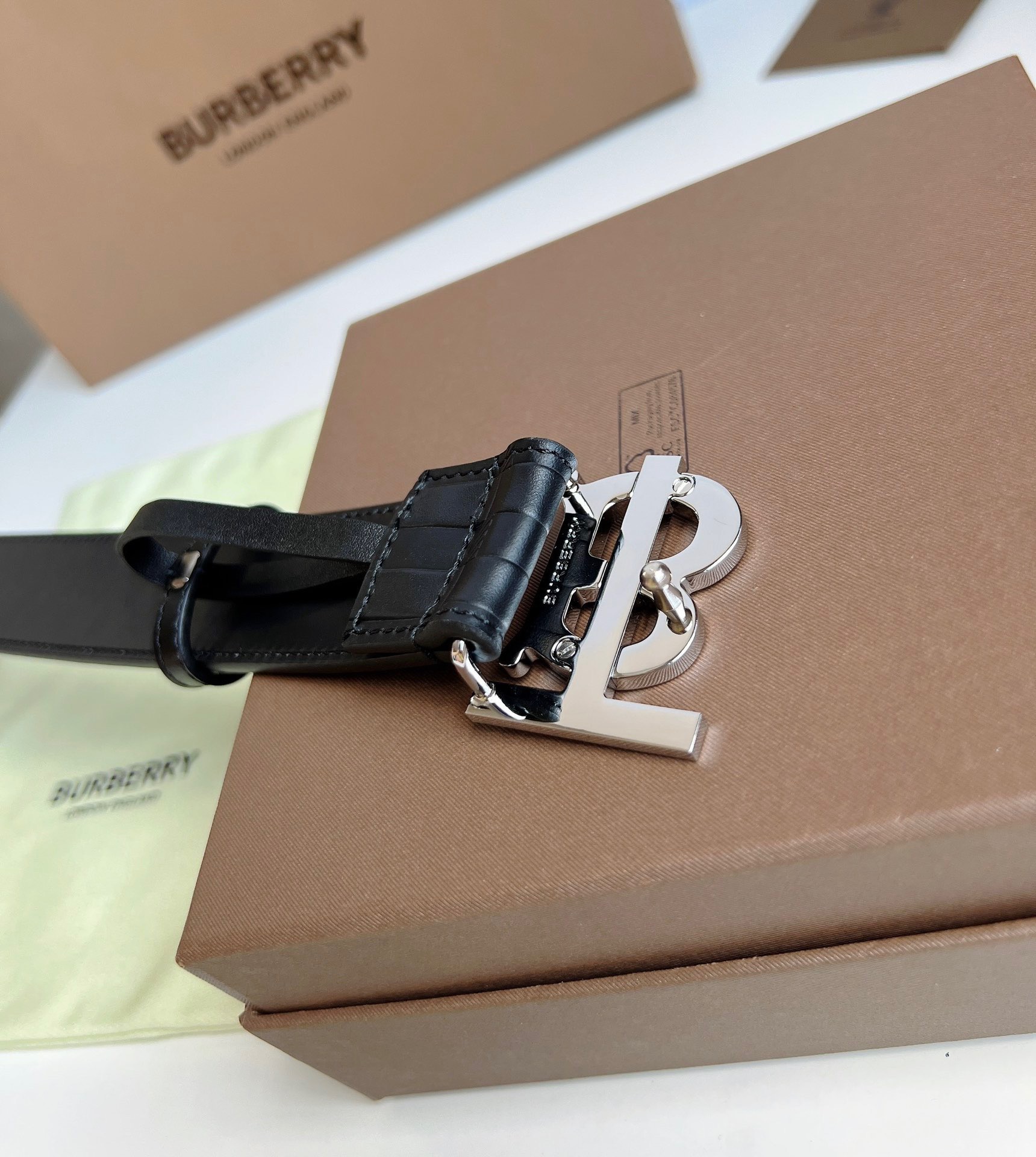 B.urberrry Belts Top Quality 35MM