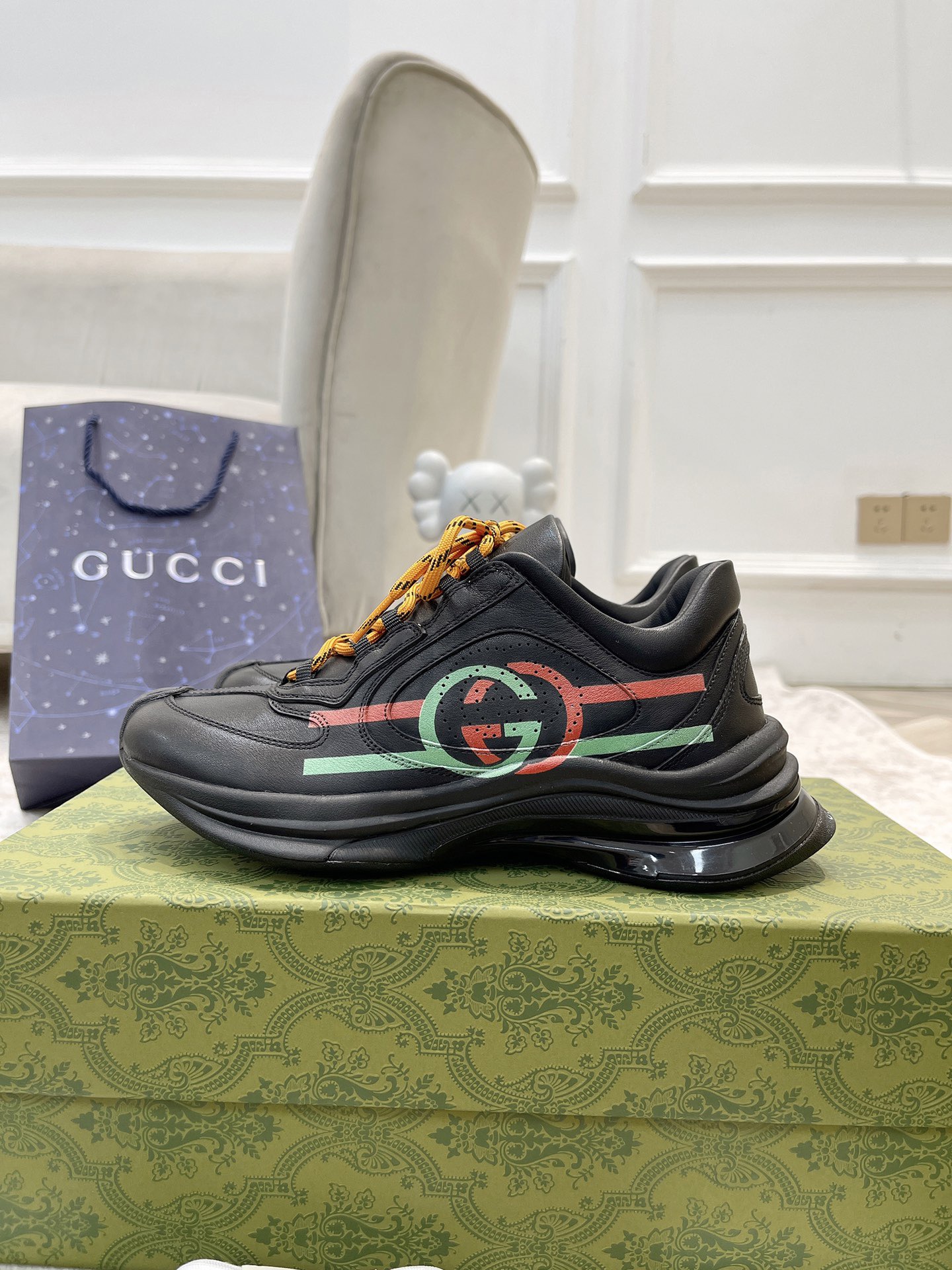 Men Women G*ucci Top Sneaker