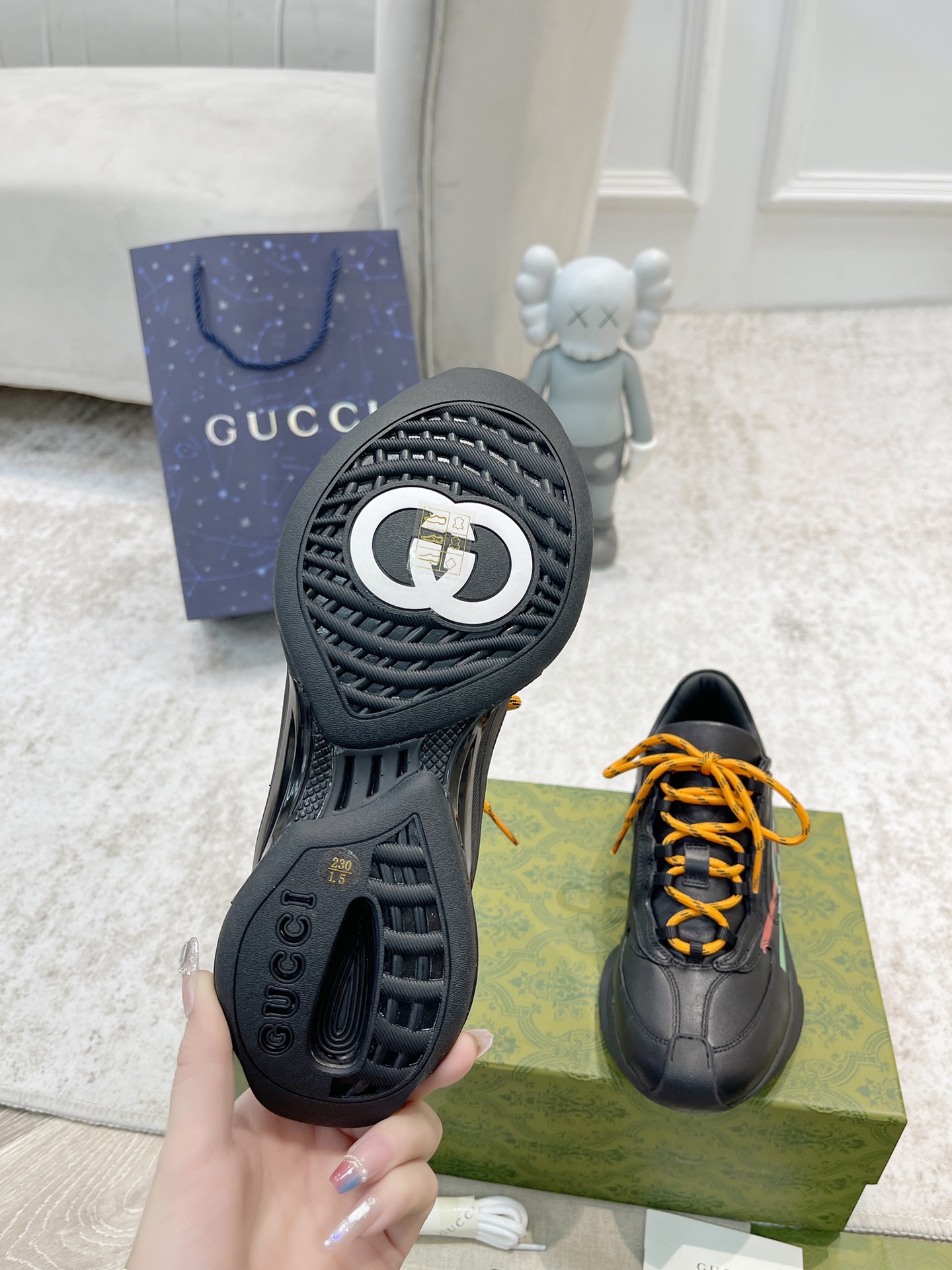 Men Women G*ucci Top Sneaker