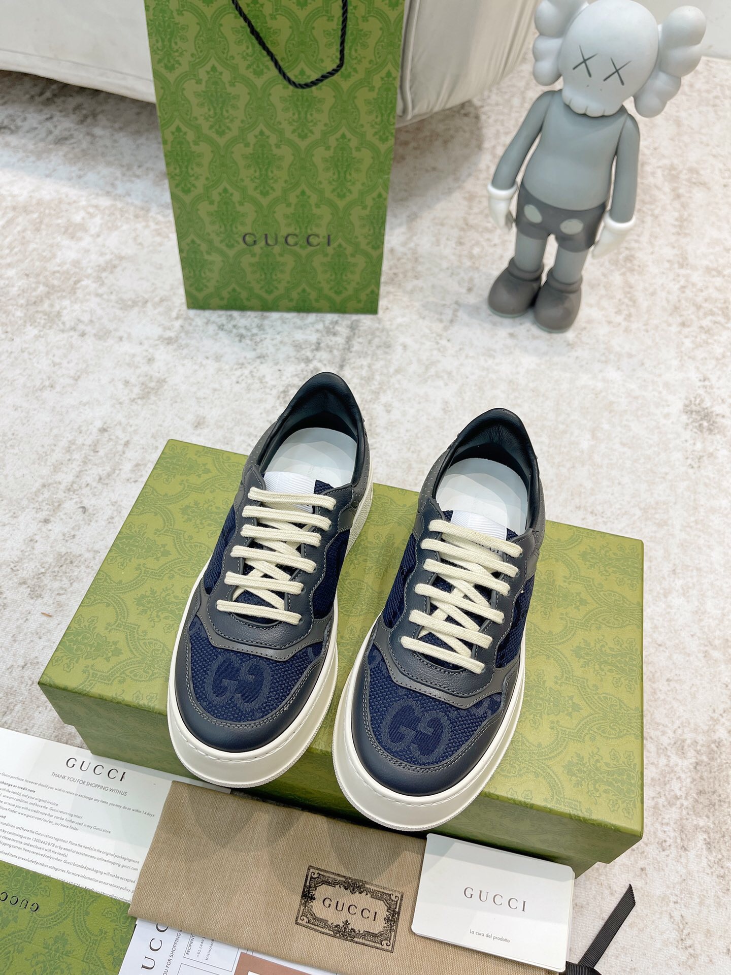 Men Women G*ucci Top Sneaker