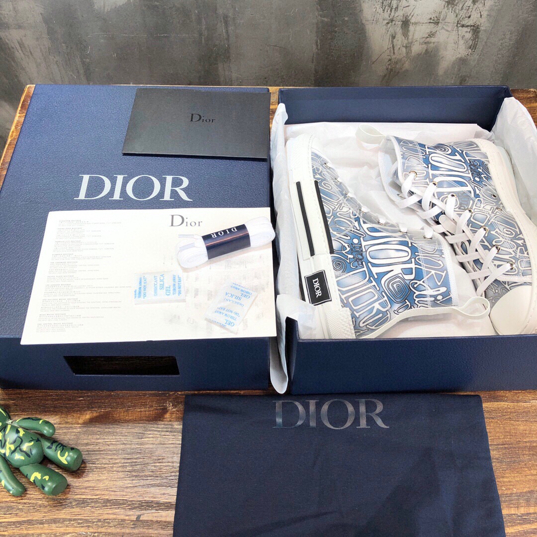 Men Women D*ior Top Sneaker