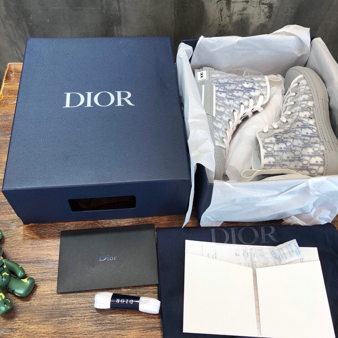 Men Women D*ior Top Sneaker