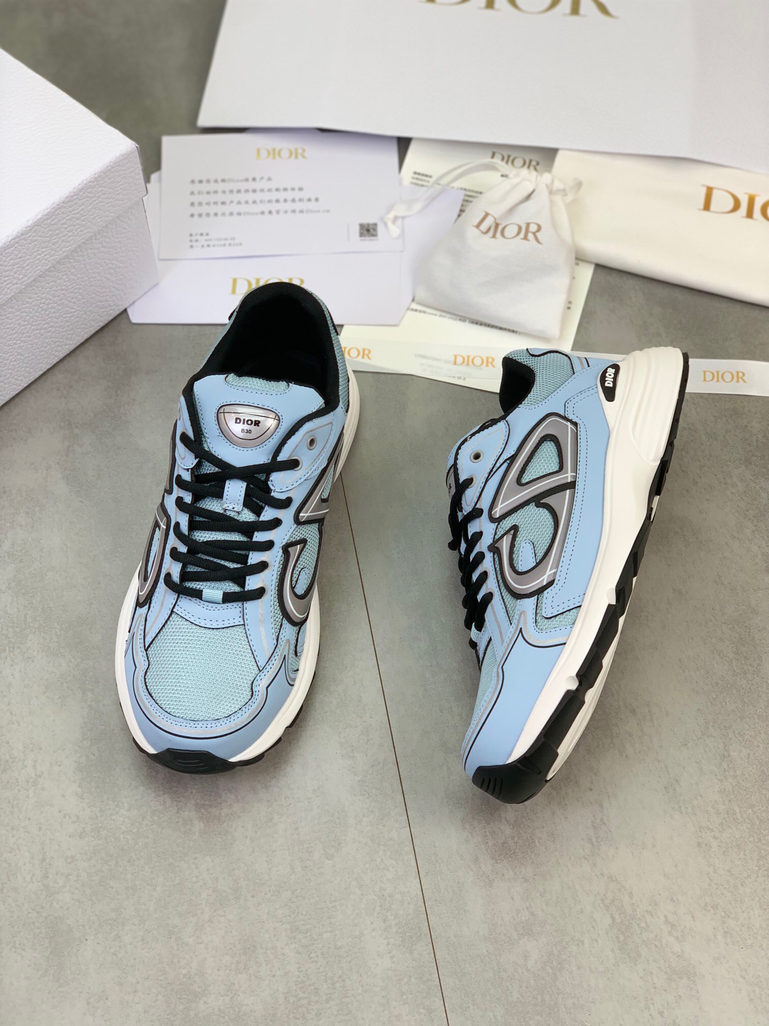 Men Women D*ior Top Sneaker