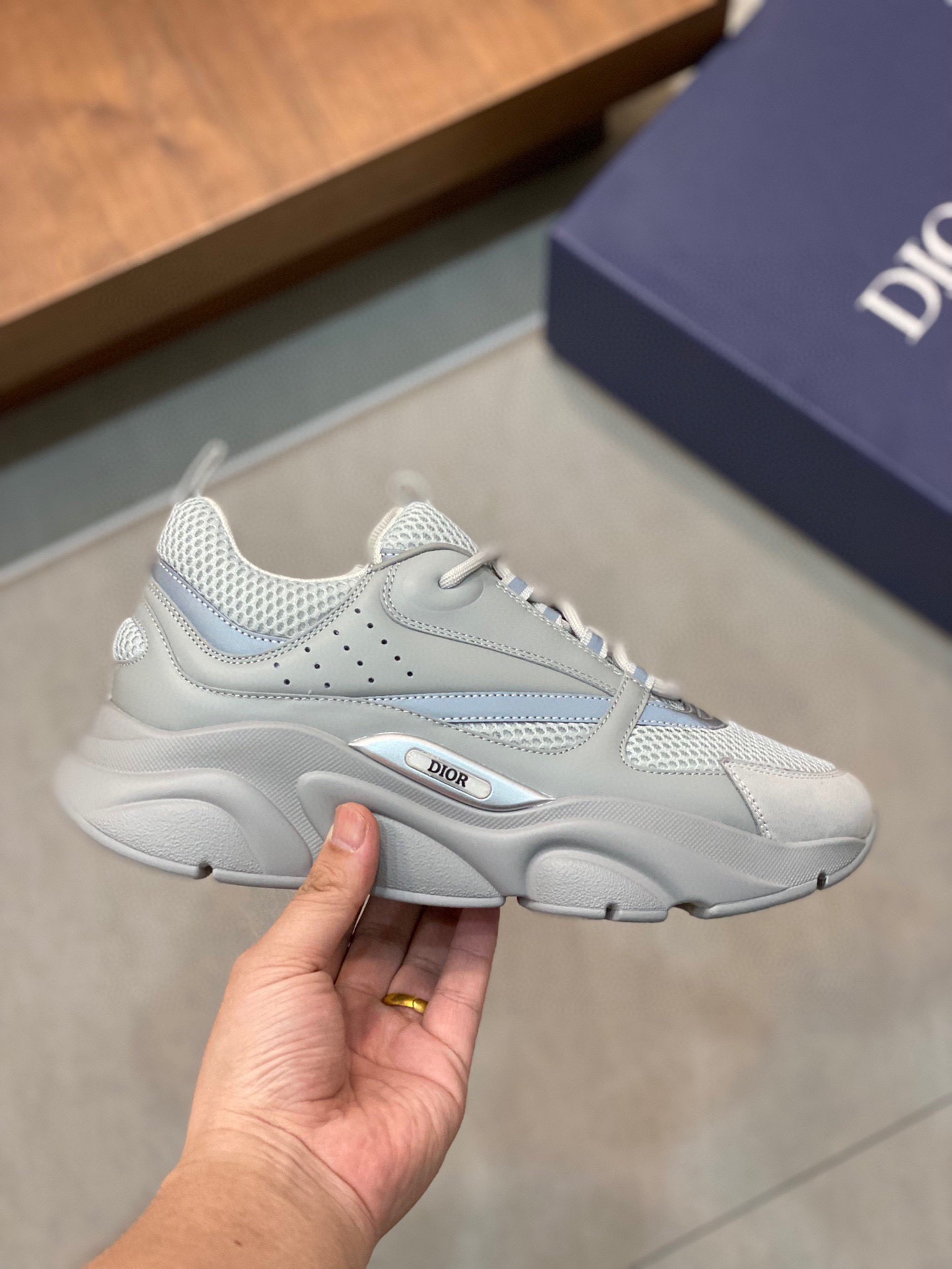 Men D*ior Top Sneaker
