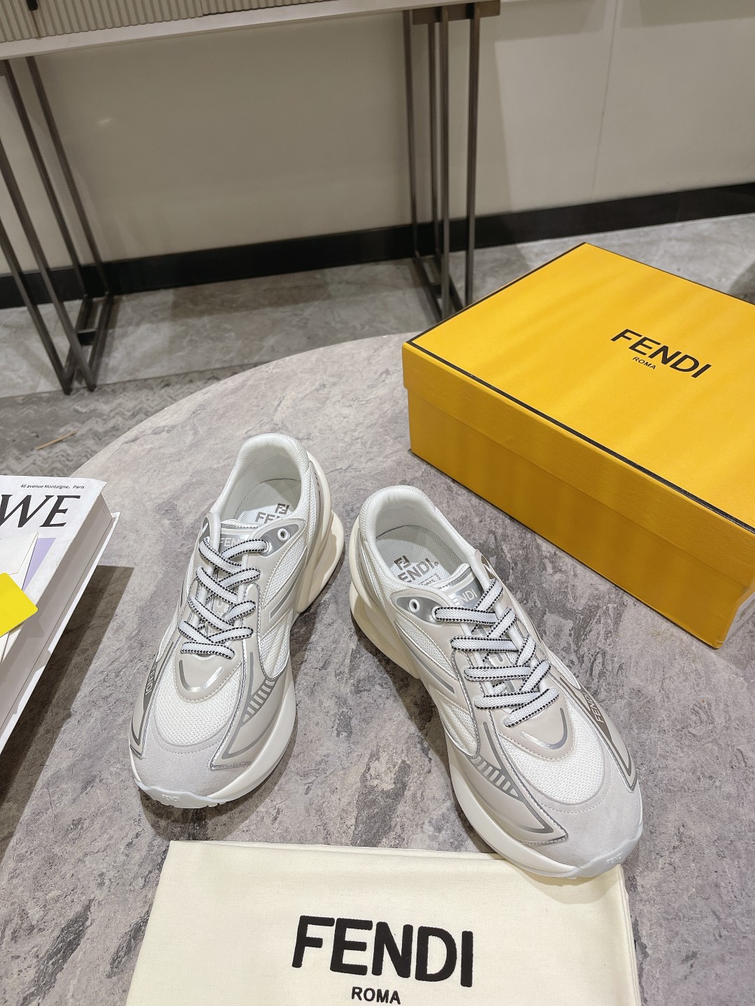 Men F*endi Top Sneaker