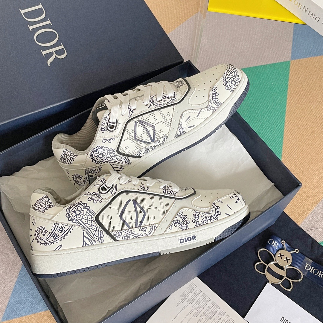 Men Women D*ior Top Sneaker