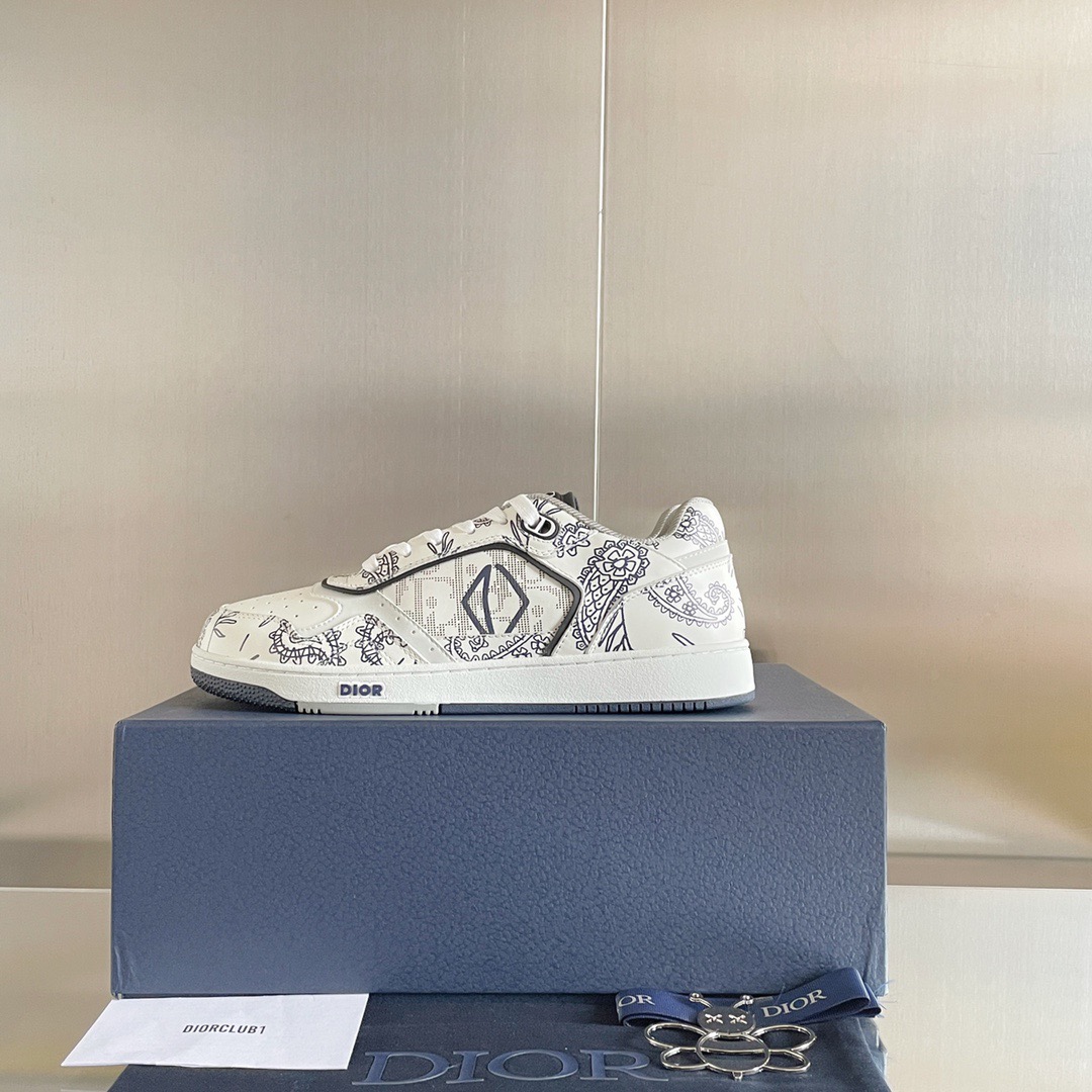 Men Women D*ior Top Sneaker