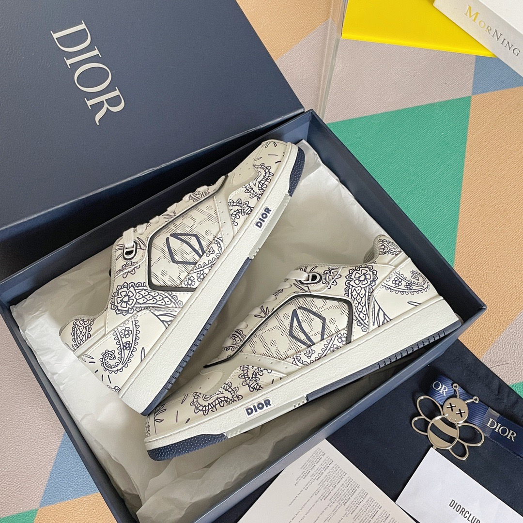 Men Women D*ior Top Sneaker