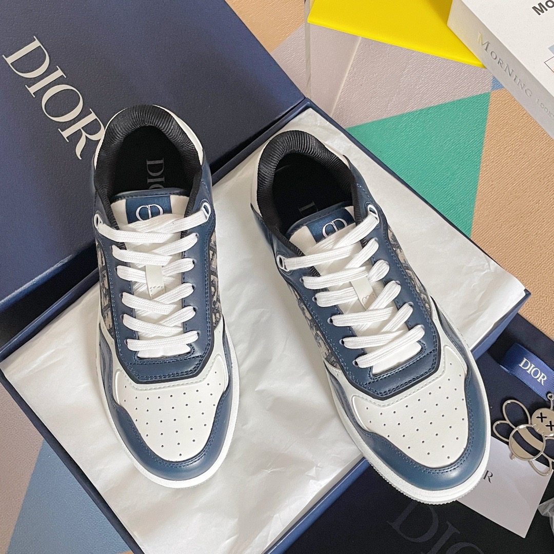 Men Women D*ior Top Sneaker