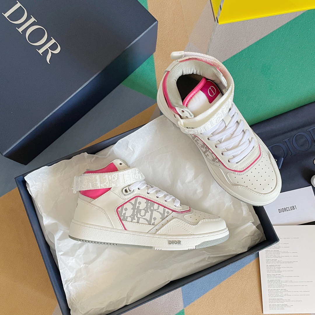 Men Women D*ior Top Sneaker
