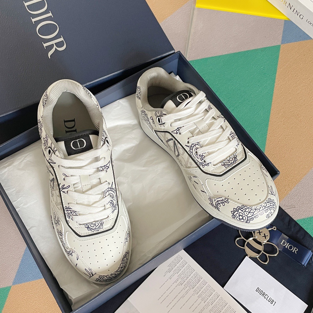 Men Women D*ior Top Sneaker
