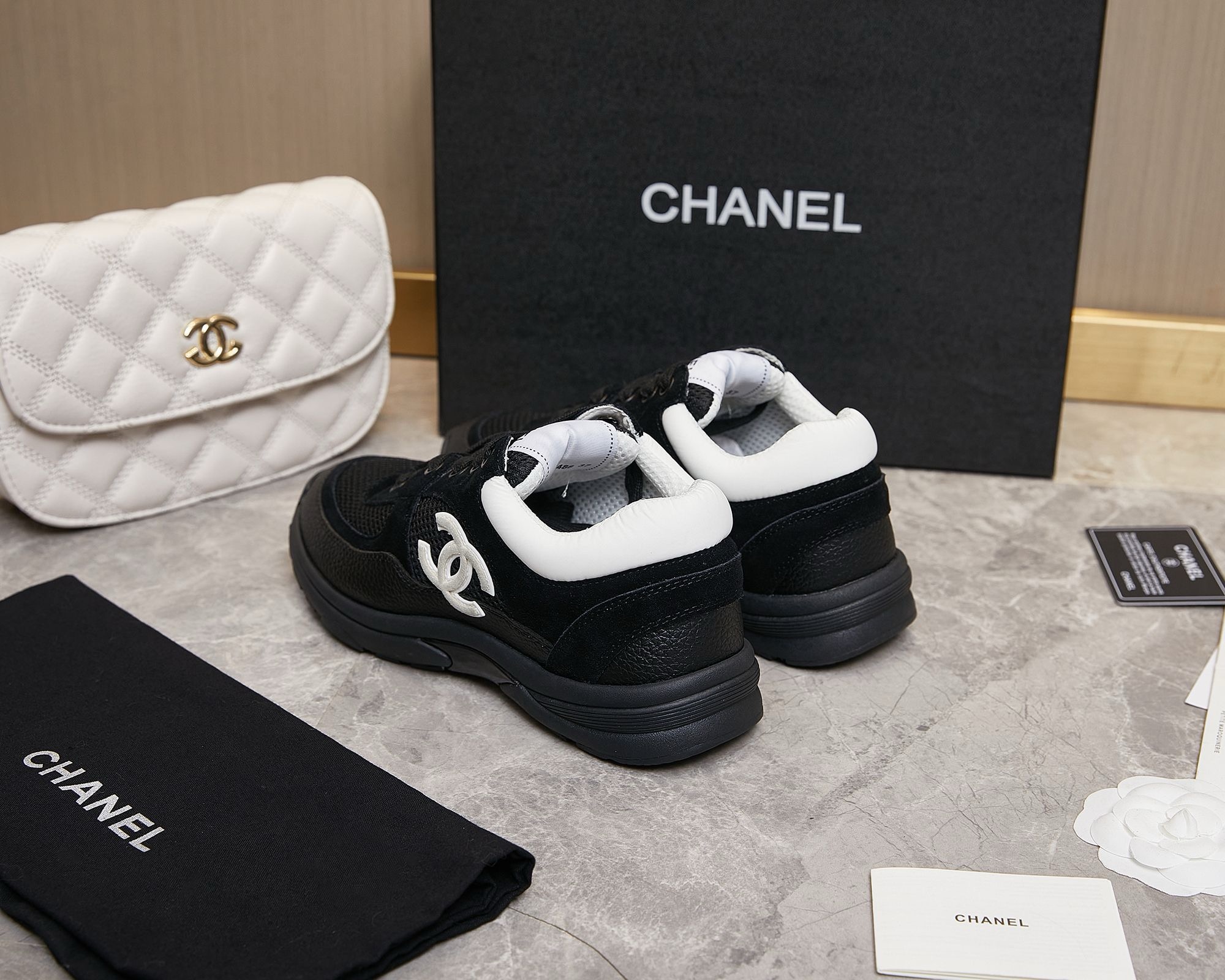 Men Women Women C*hanel Top Sneaker