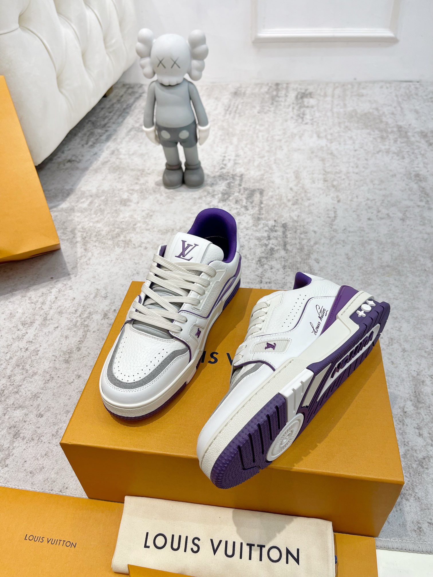 Men Women L*ouis V*uitton Top Sneaker