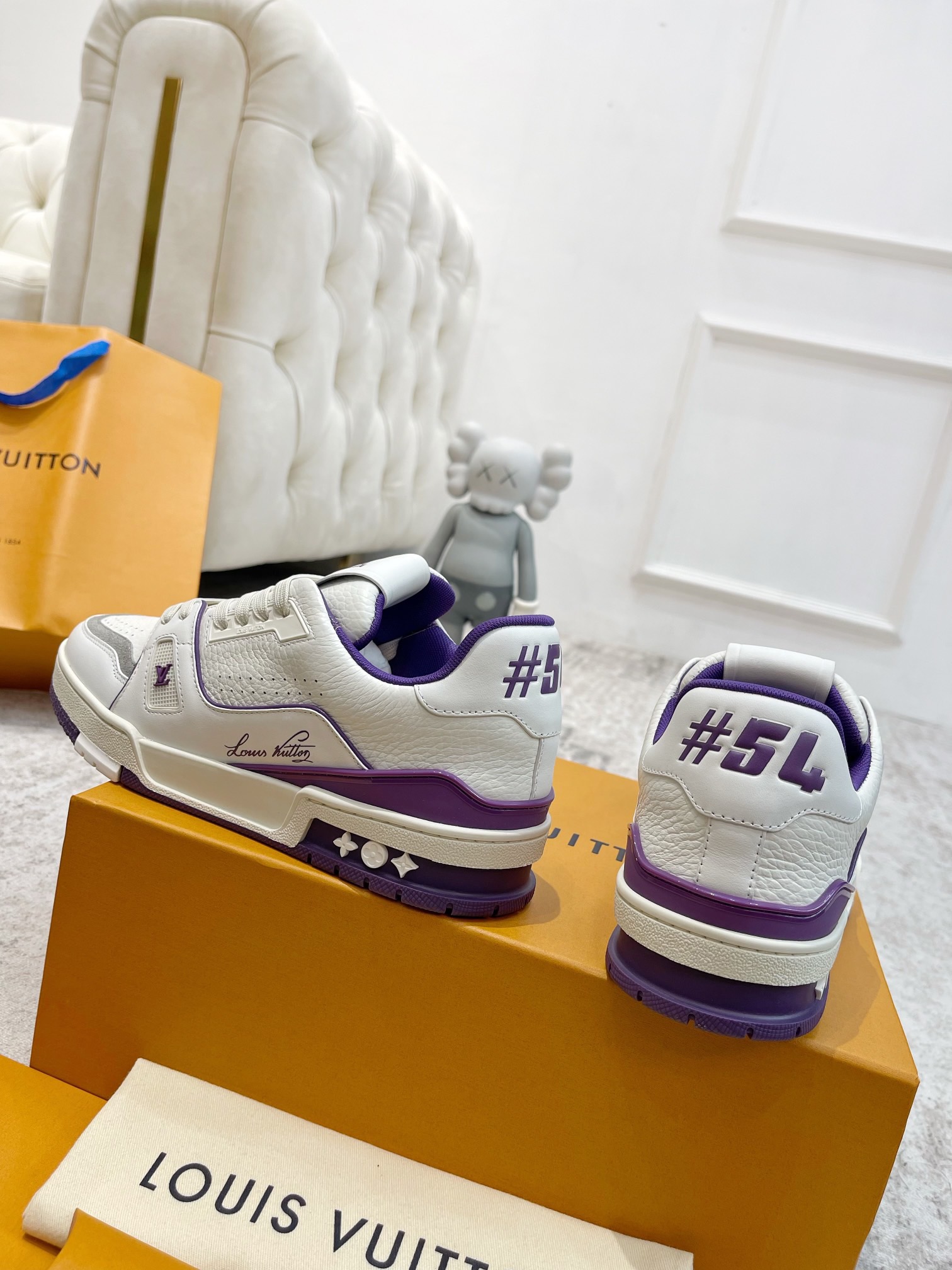 Men Women L*ouis V*uitton Top Sneaker