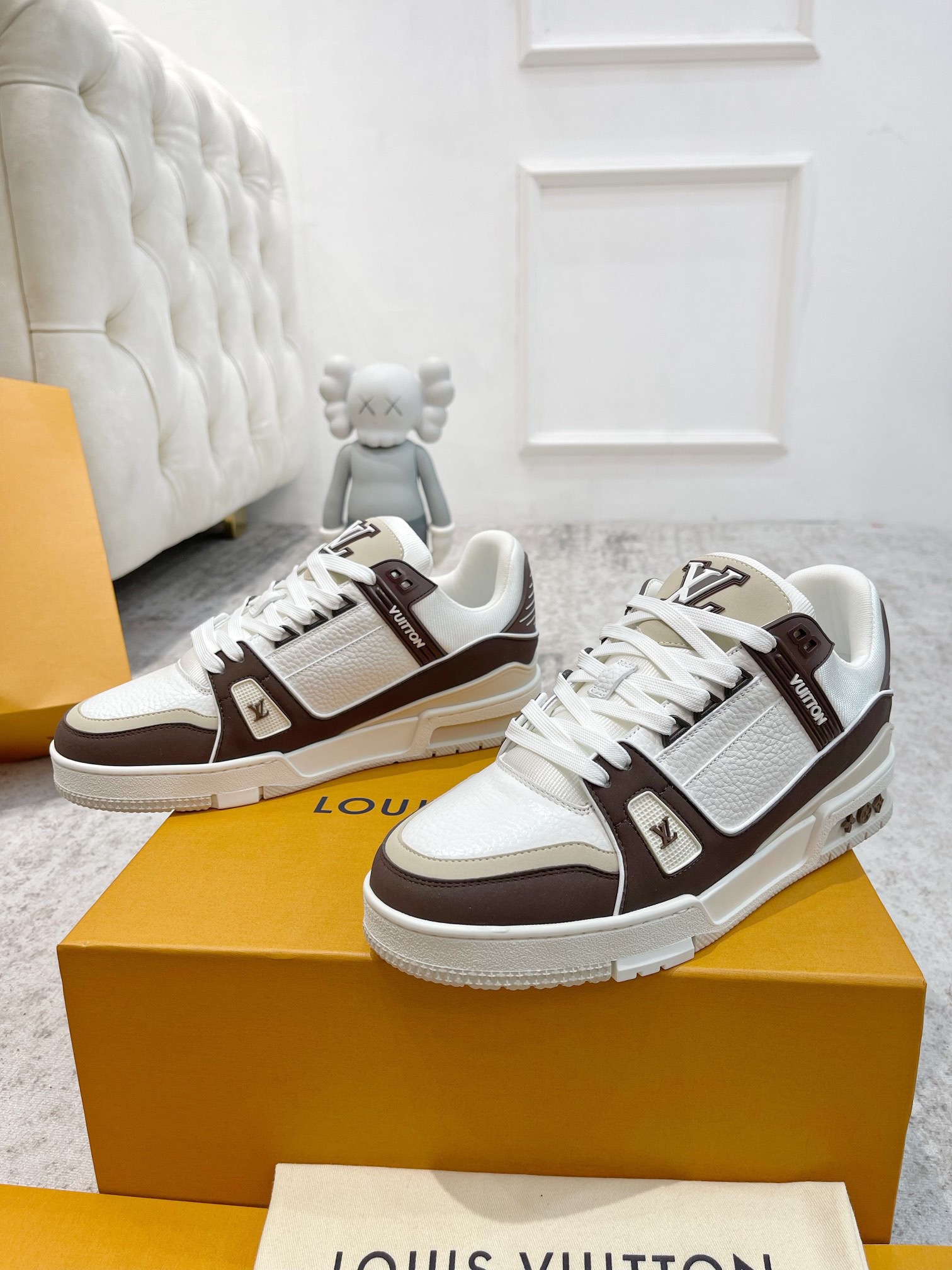 Men Women L*ouis V*uitton Top Sneaker