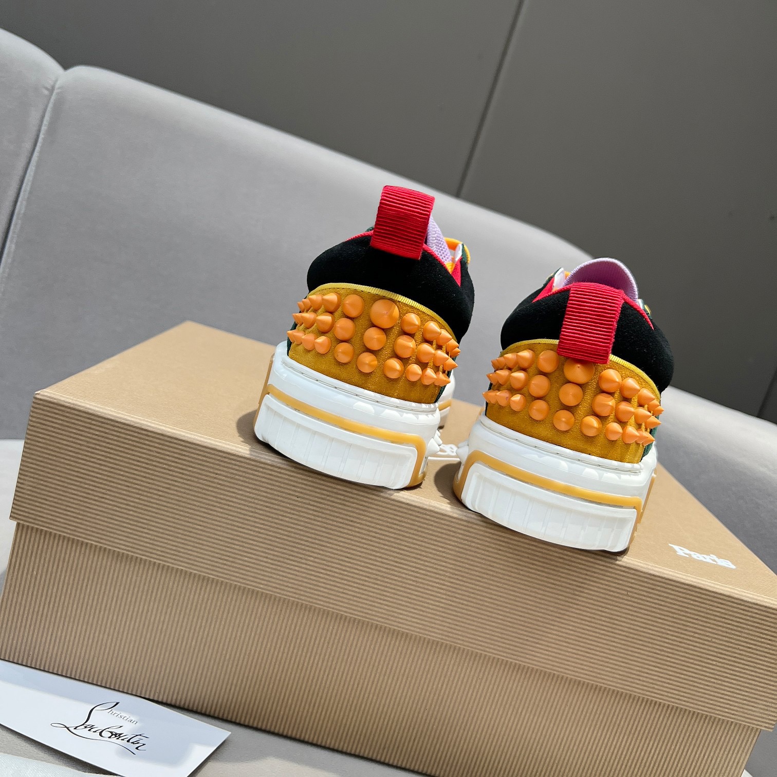 C*hristian ·Louboutin men women TOP sneakers