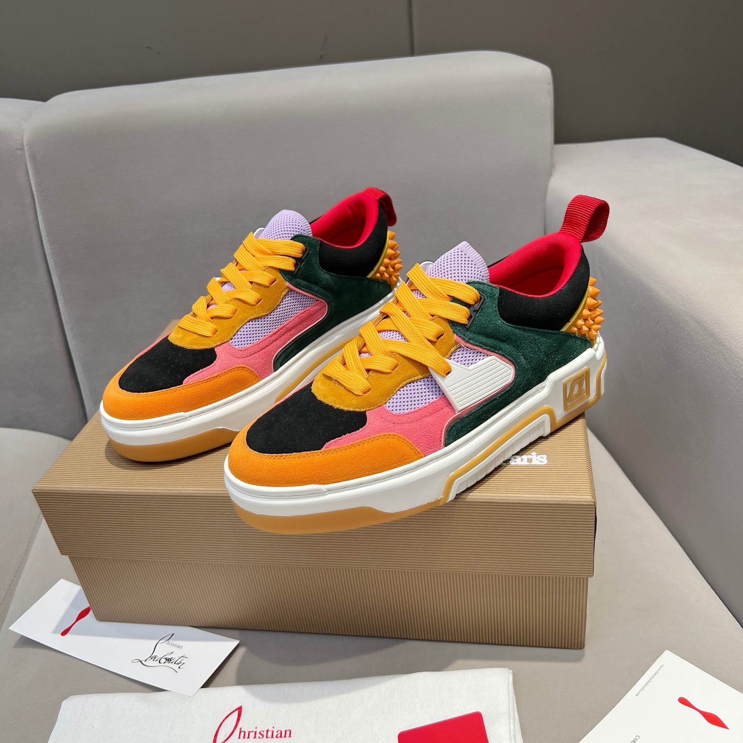 C*hristian ·Louboutin men women TOP sneakers