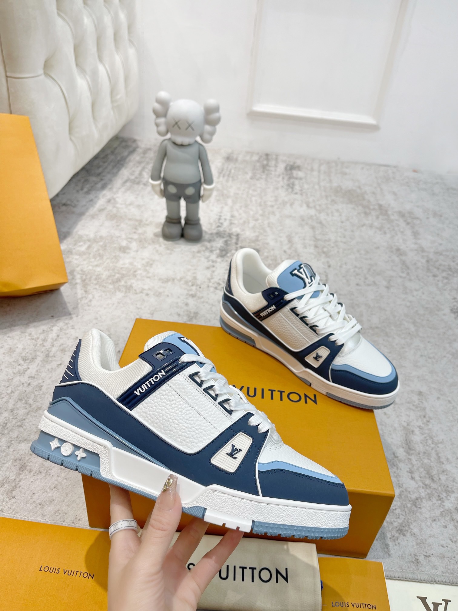 Men Women L*ouis V*uitton Top Sneaker