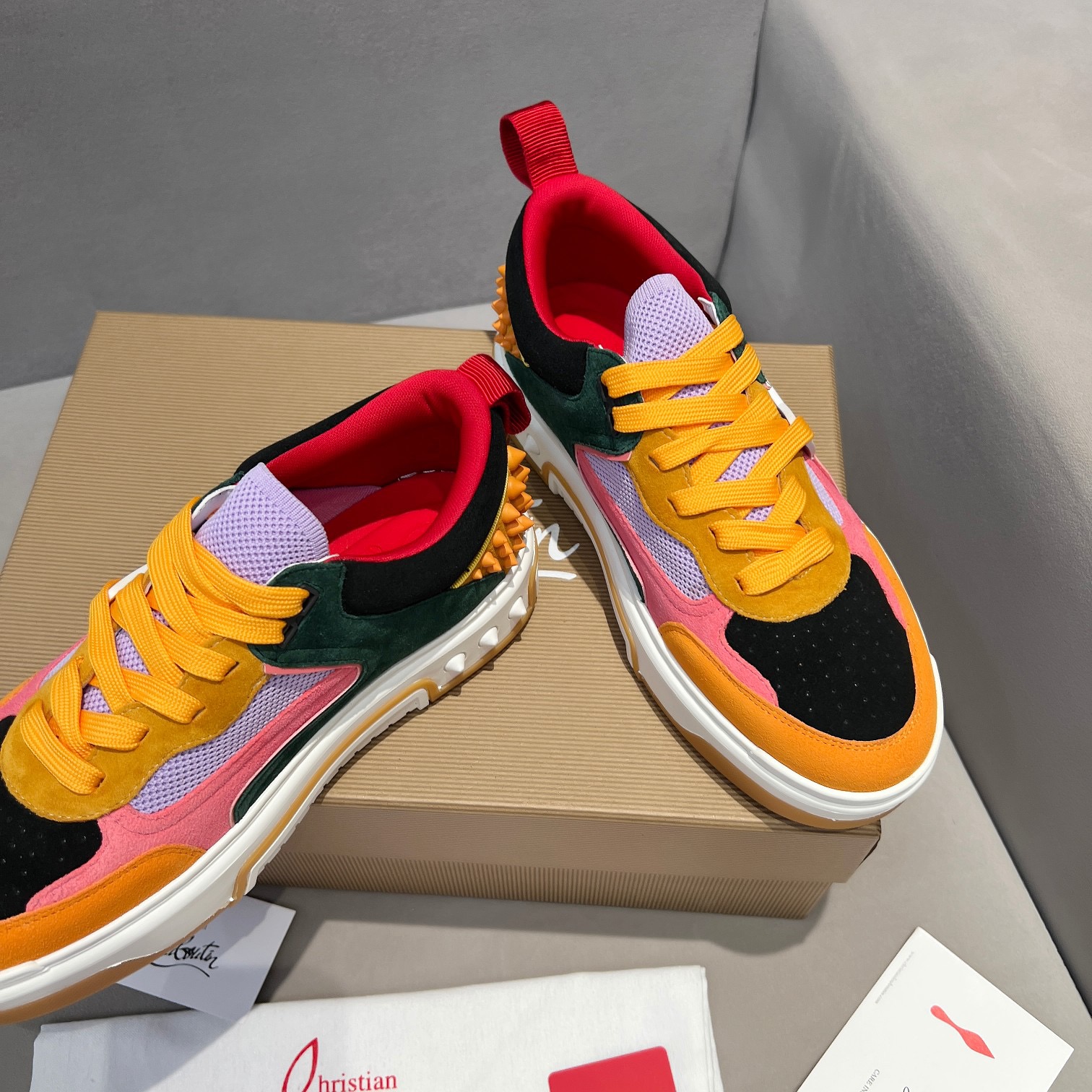 C*hristian ·Louboutin men women TOP sneakers