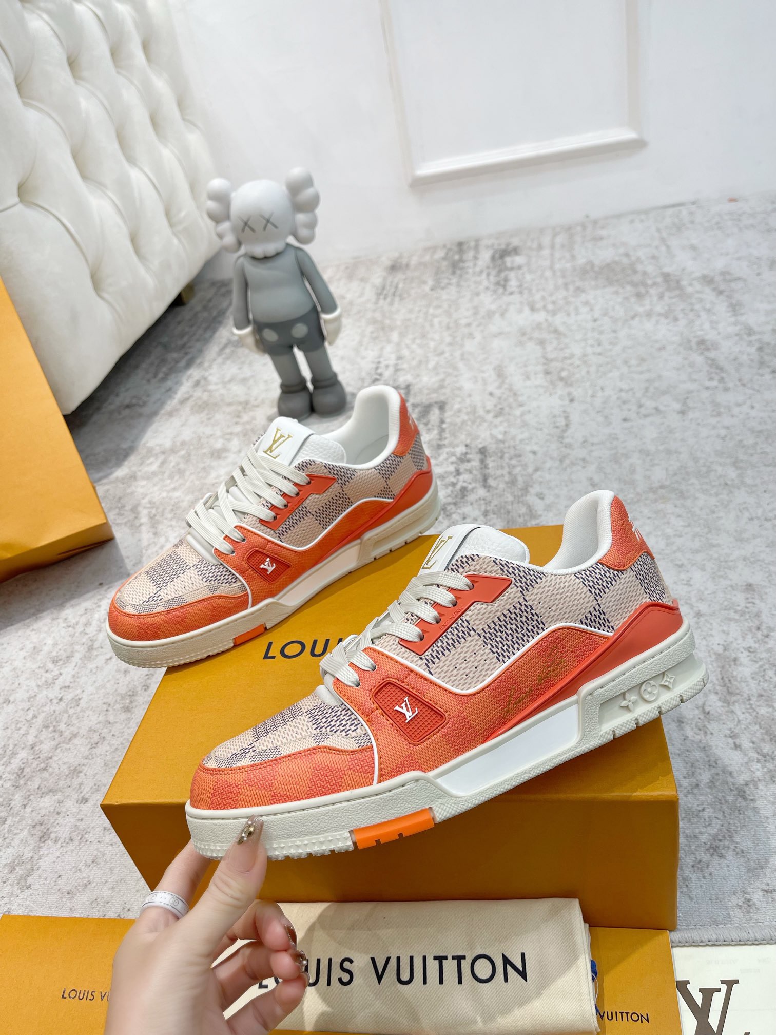Men Women L*ouis V*uitton Top Sneaker