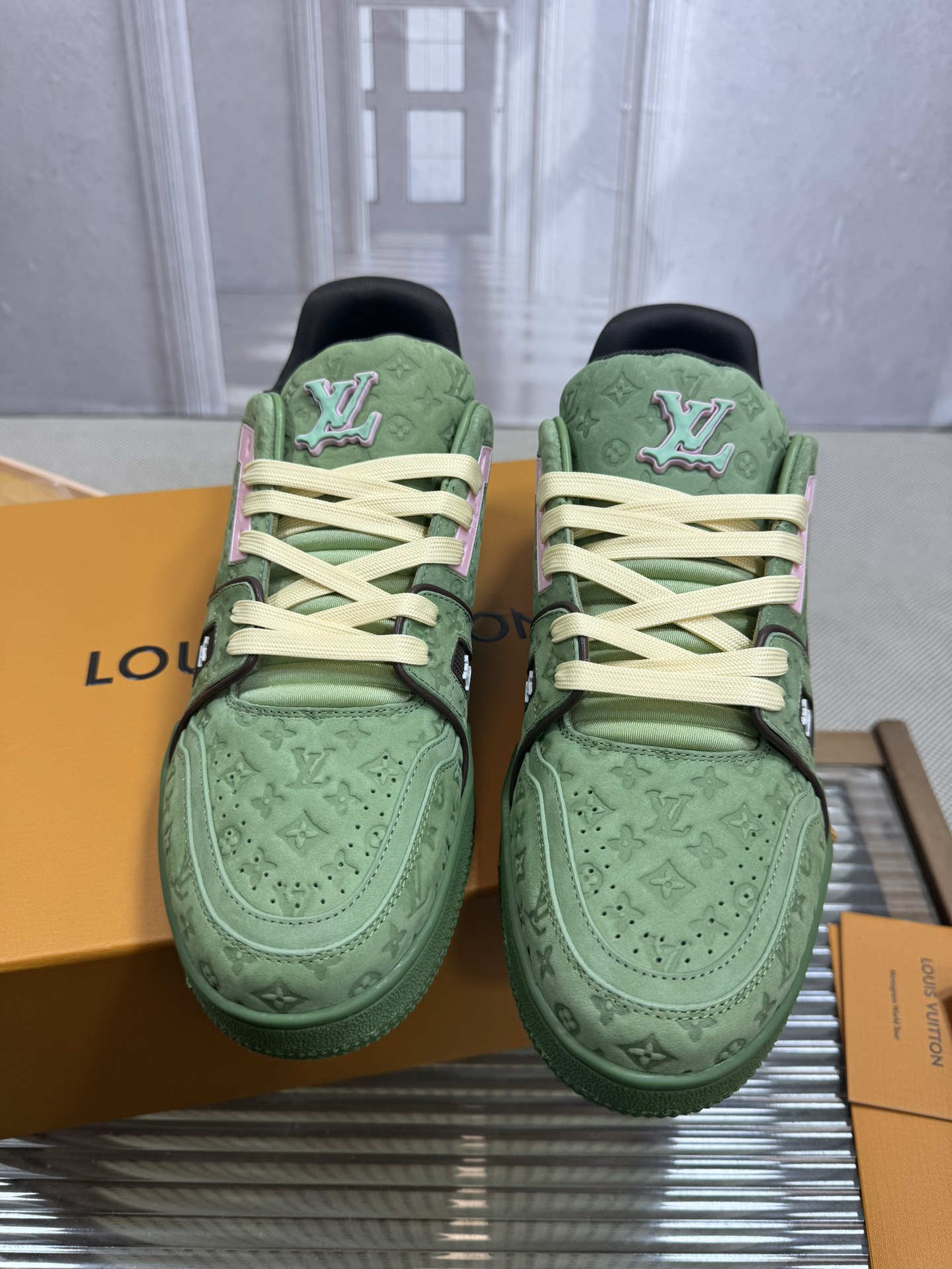 Men Women L*ouis V*uitton Top Sneaker L*V Trainer