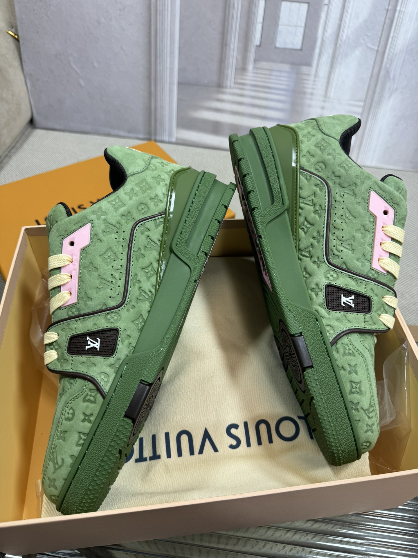 Men Women L*ouis V*uitton Top Sneaker L*V Trainer