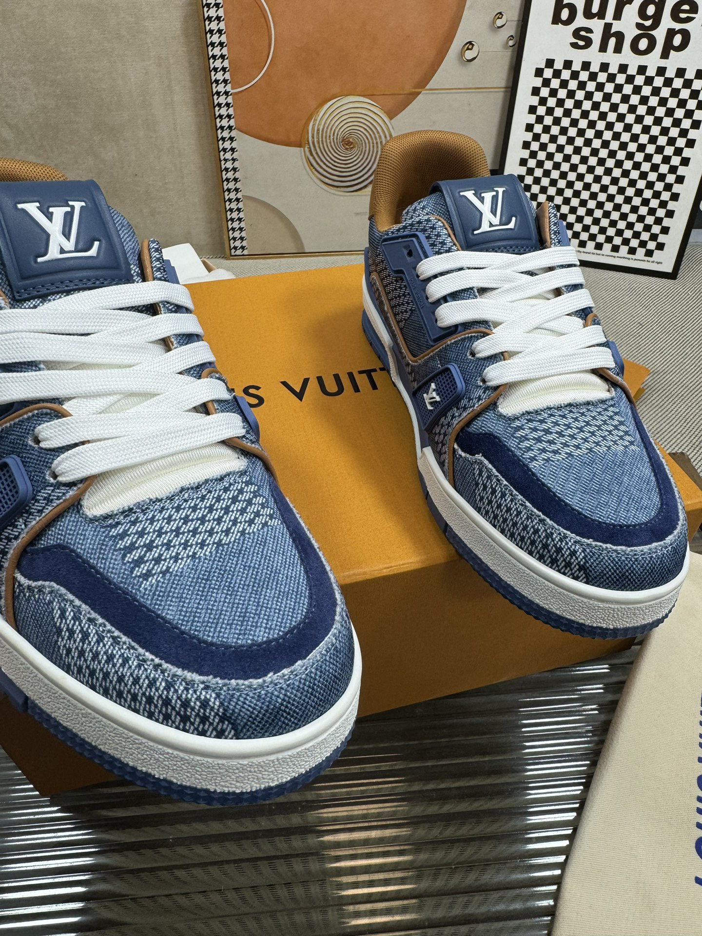 Men Women L*ouis V*uitton Top Sneaker L*V Trainer